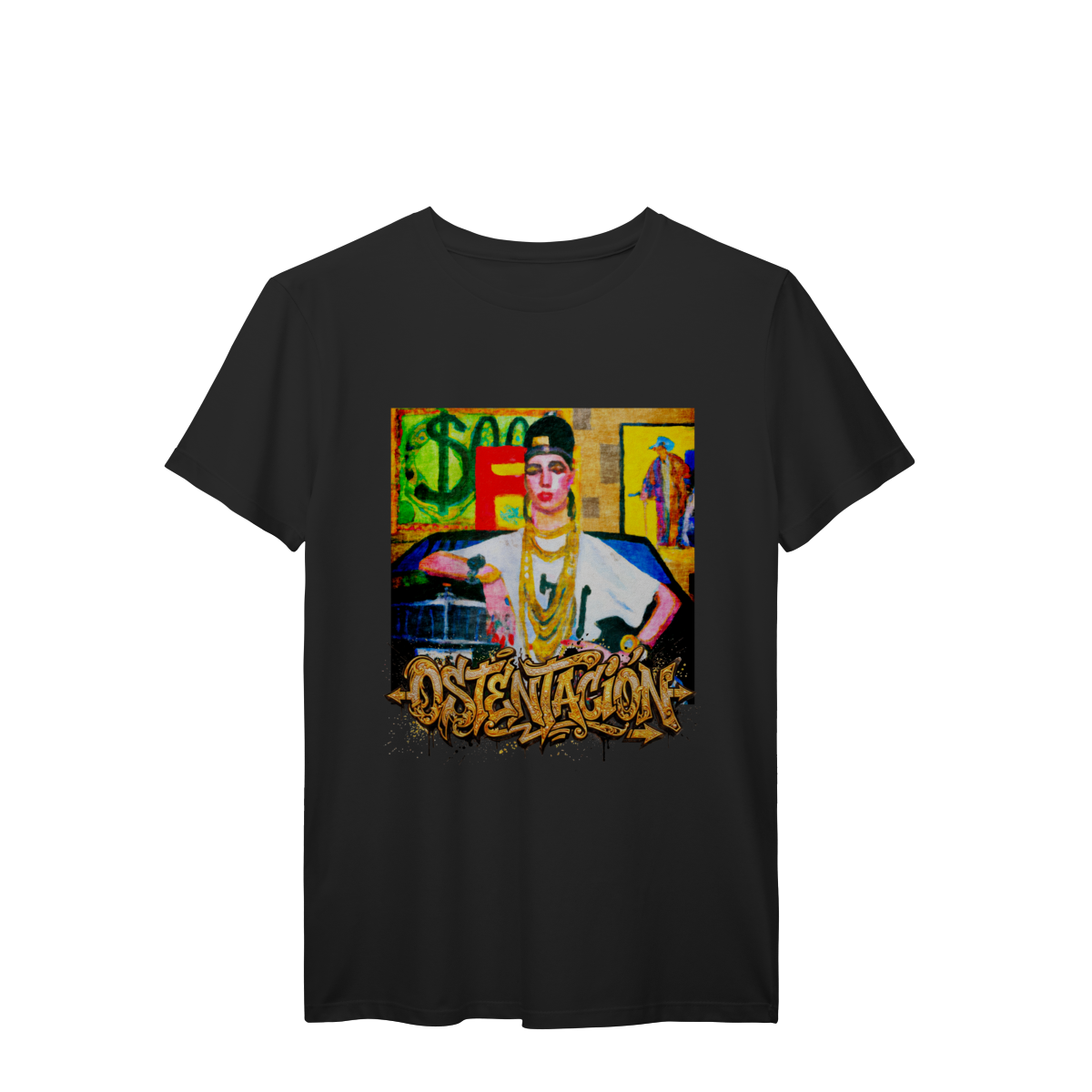 Nome do produto: Camiseta - Série Ostentación: 01 - 100% Algodão - Unissex