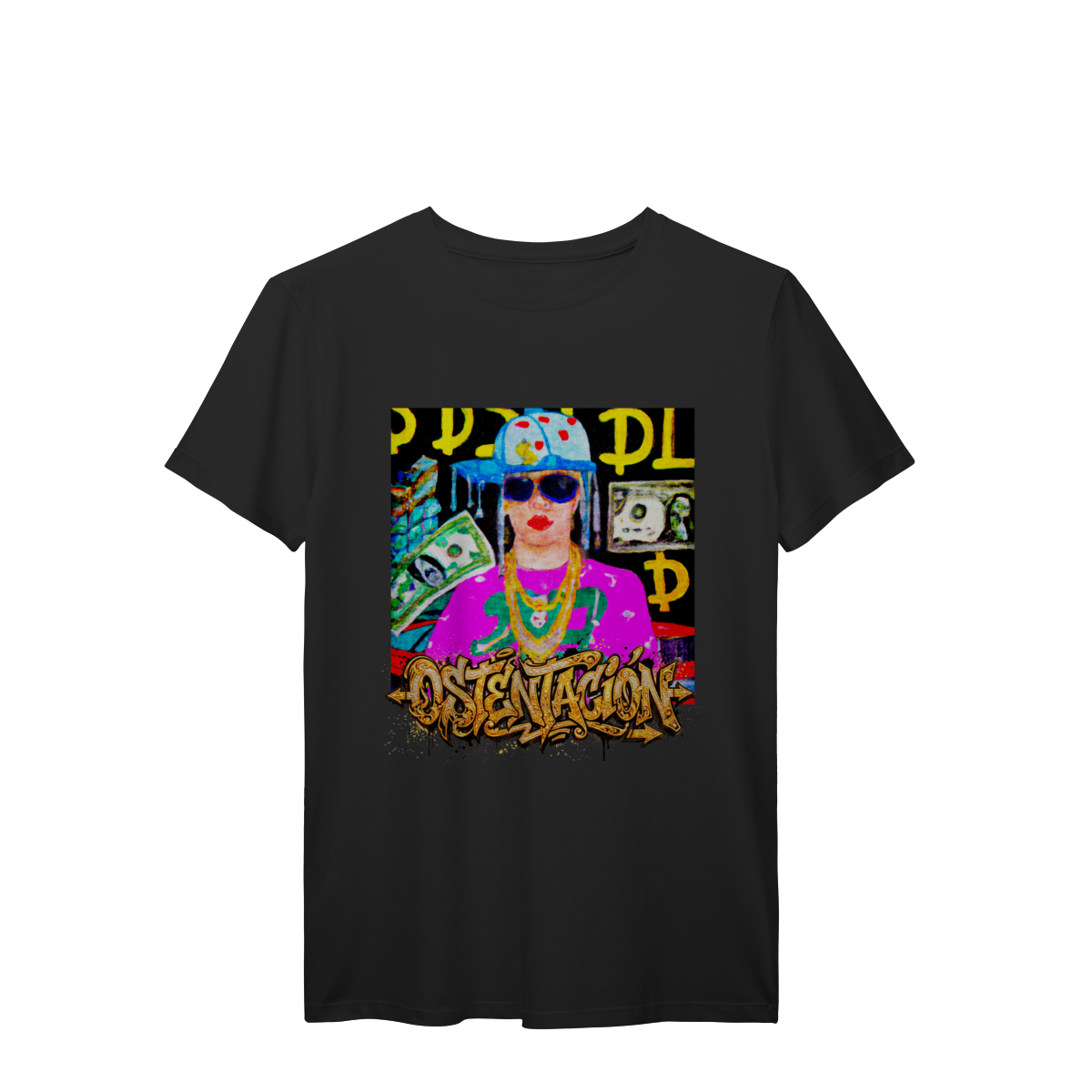 Nome do produto: Camiseta - Série Ostentación: 08 - 100% Algodão - Unissex