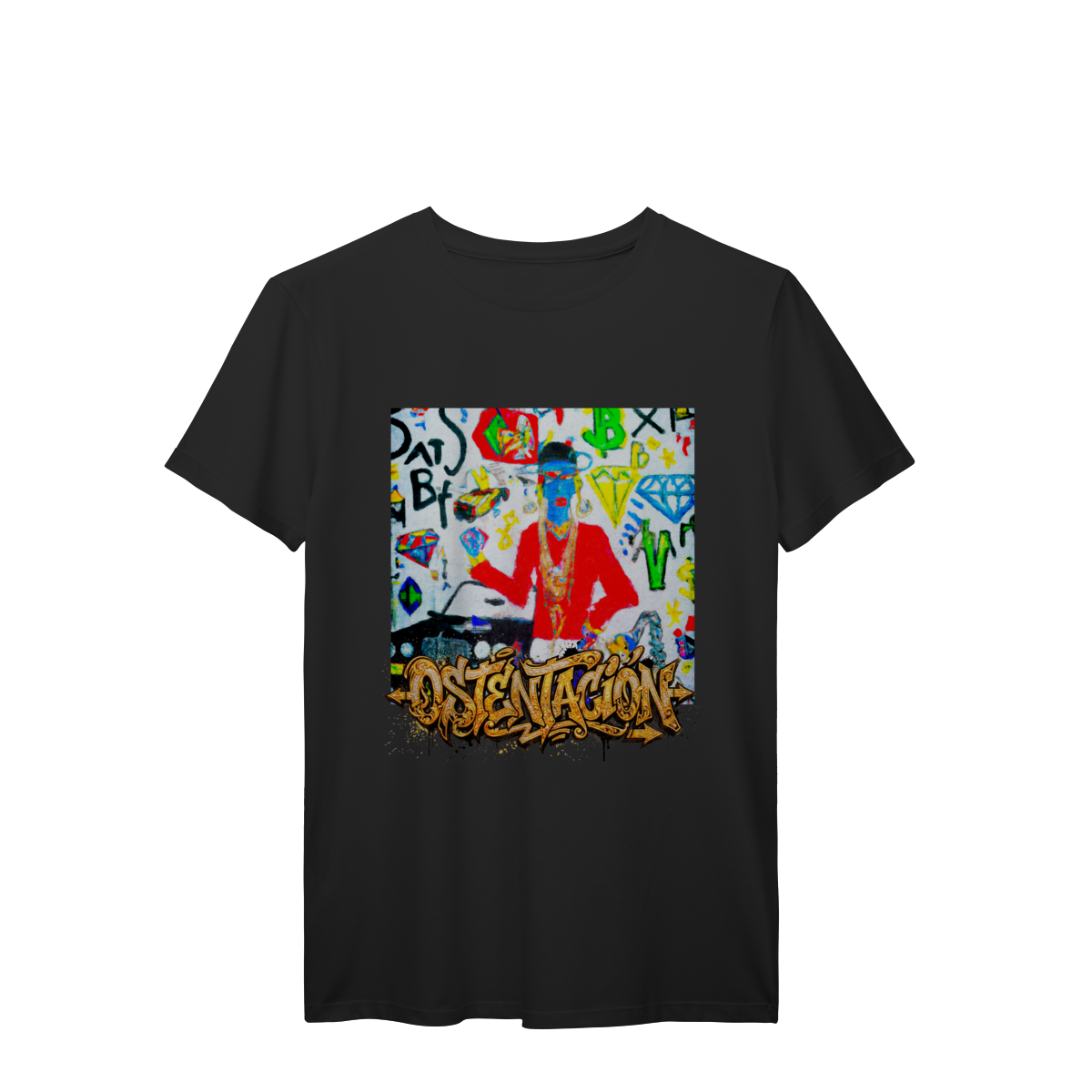 Nome do produto: Camiseta - Série Ostentación: 10 - 100% Algodão - Unissex