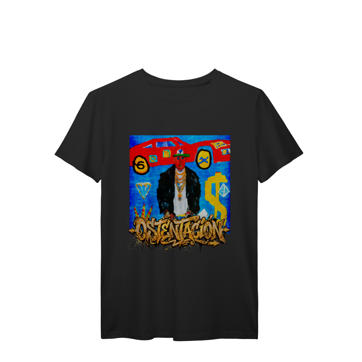 Nome do produto: Camiseta - Série Ostentación: 14 - 100% Algodão - Unissex