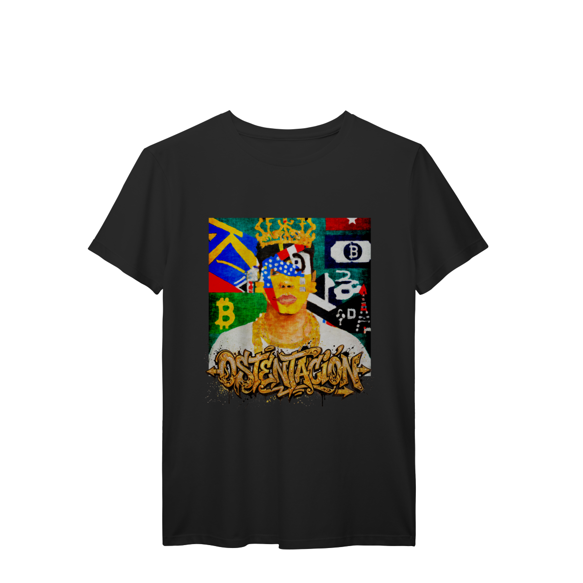 Nome do produto: Camiseta - Série Ostentación: 15 - 100% Algodão - Unissex