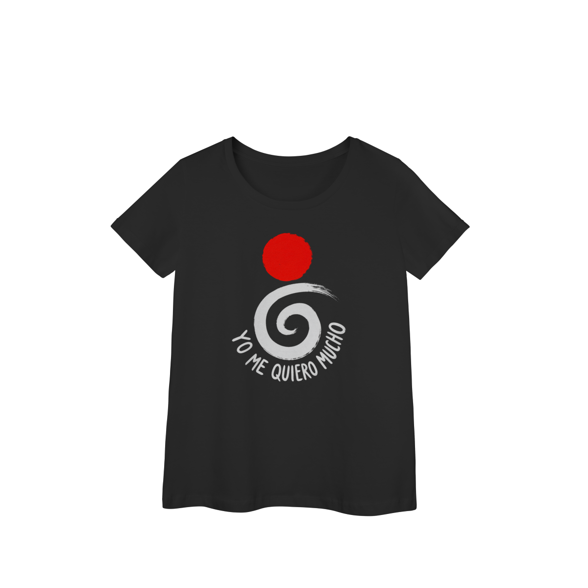 Camiseta Feminina Gola U - Série Yo Me Quiero Mucho: 04 - 100% Algodão