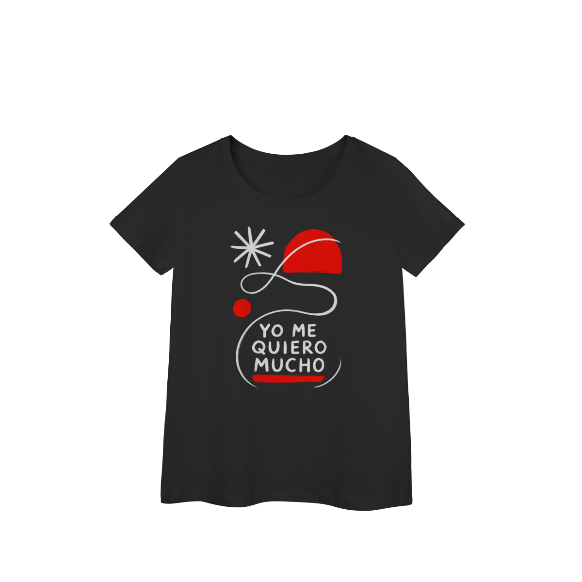 Camiseta Feminina Gola U - Série Yo Me Quiero Mucho: 05 - 100% Algodão