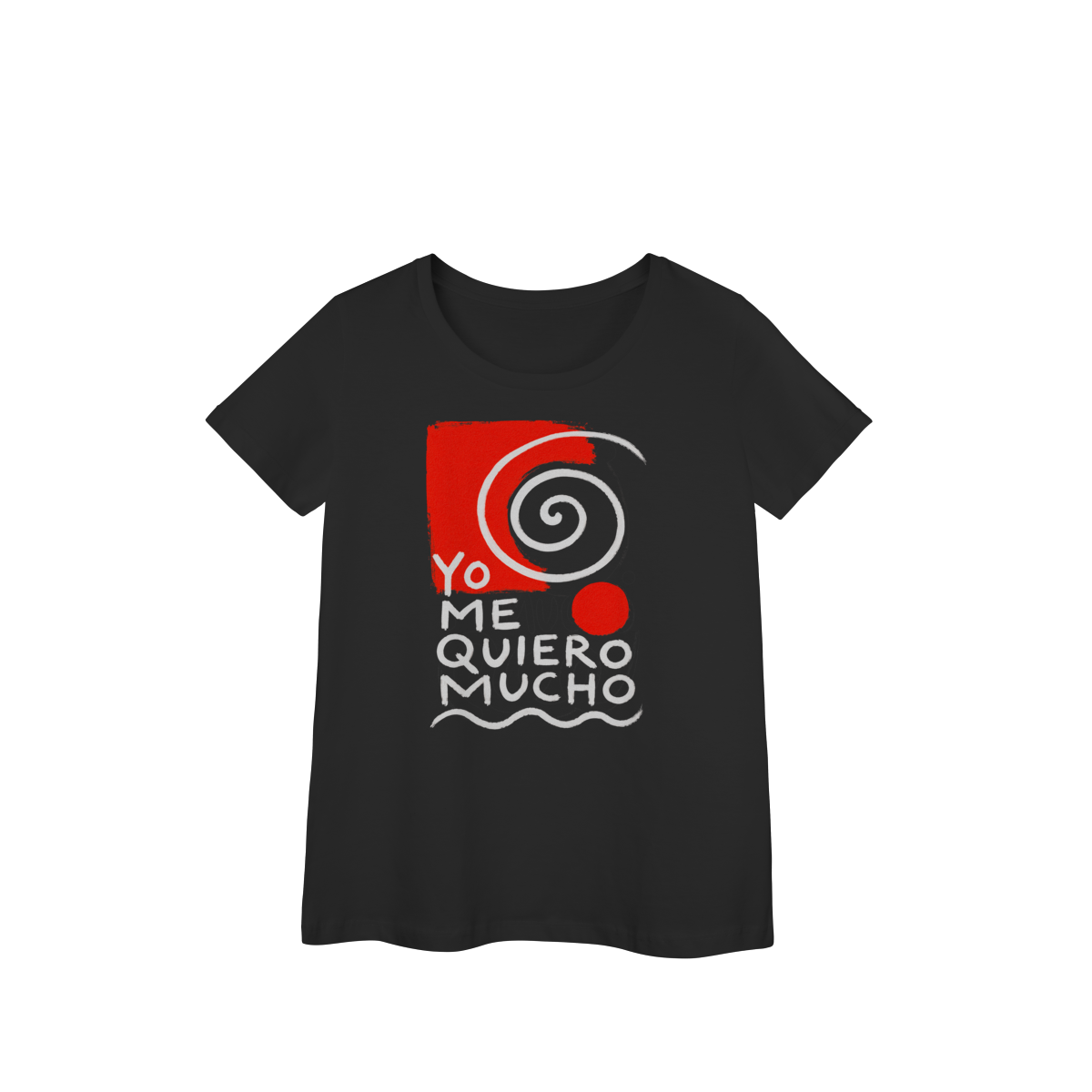 Camiseta Feminina Gola U - Série Yo Me Quiero Mucho: 09 - 100% Algodão