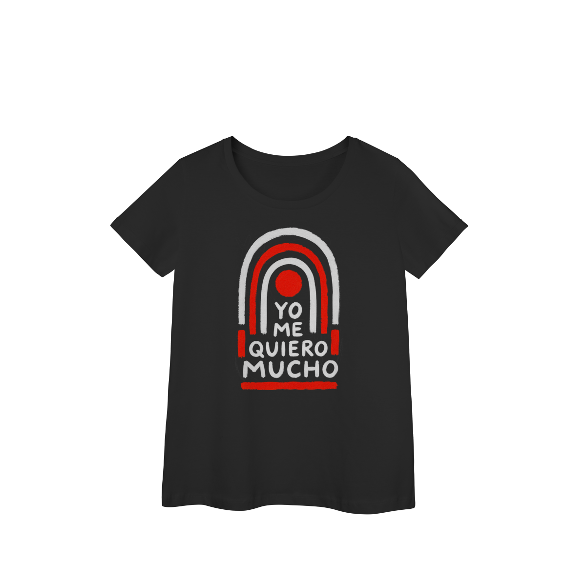 Camiseta Feminina Gola U - Série Yo Me Quiero Mucho: 11 - 100% Algodão