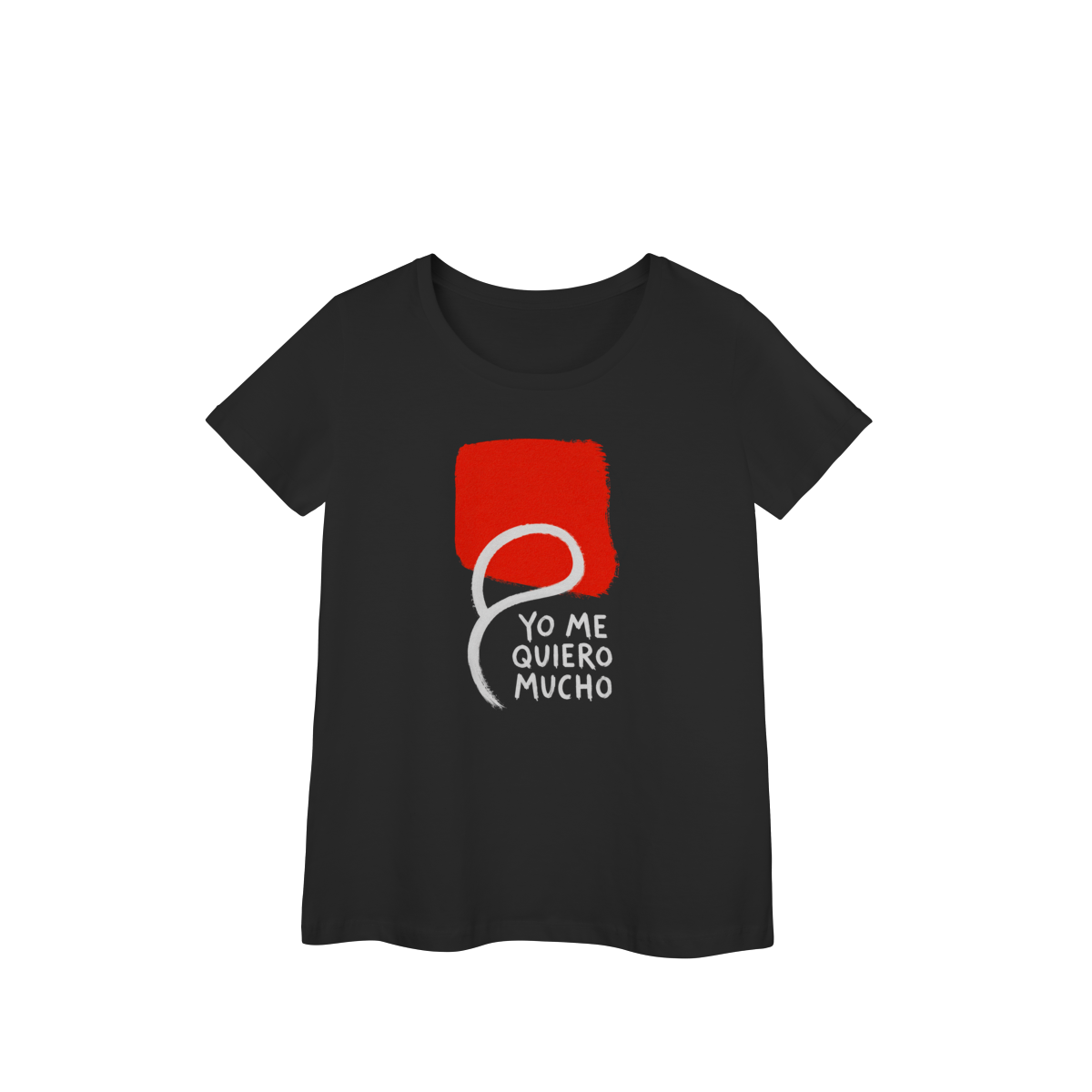 Camiseta Feminina Gola U - Série Yo Me Quiero Mucho: 16 - 100% Algodão