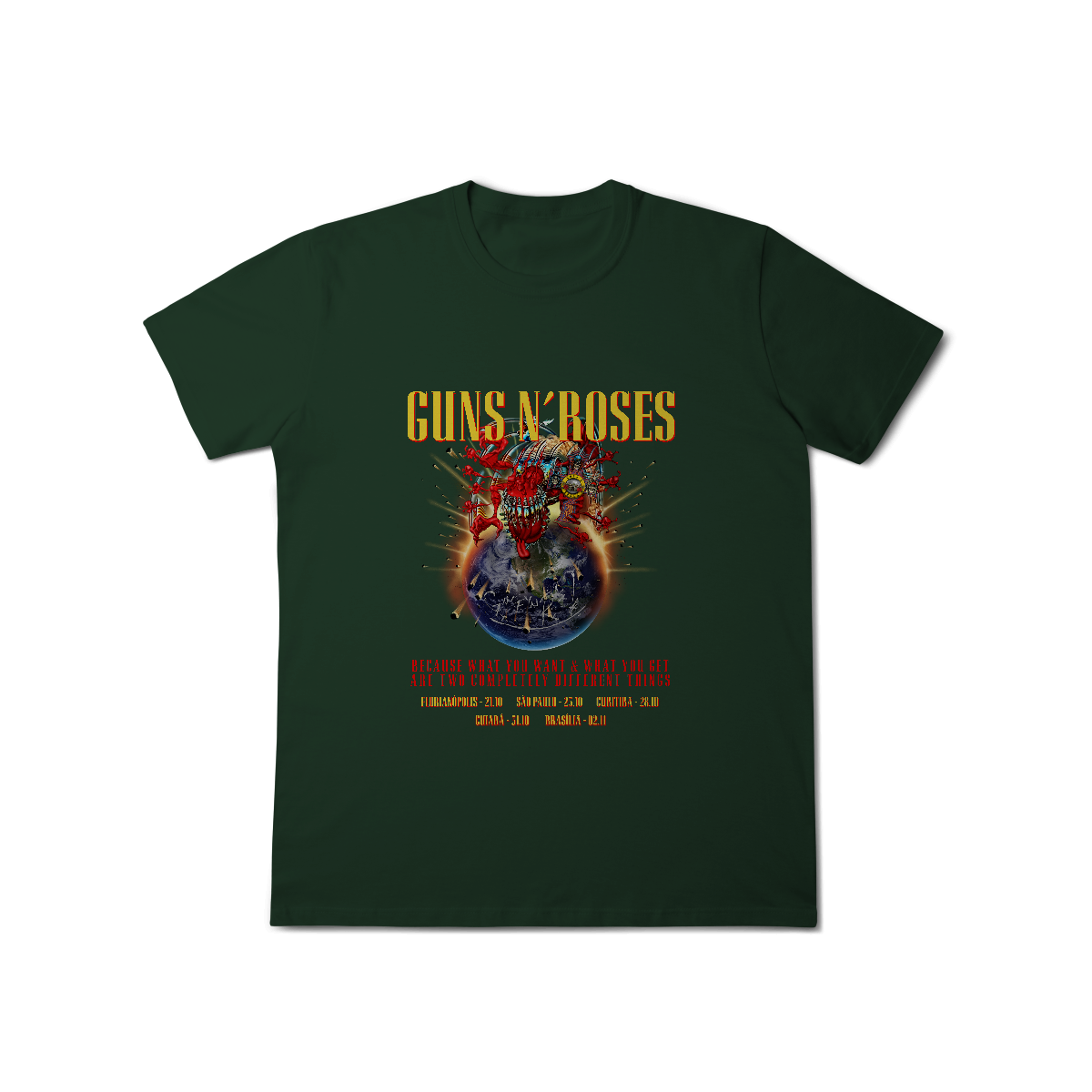 GUNS N ROSES BRASILIA EDITION 2025 TOUR