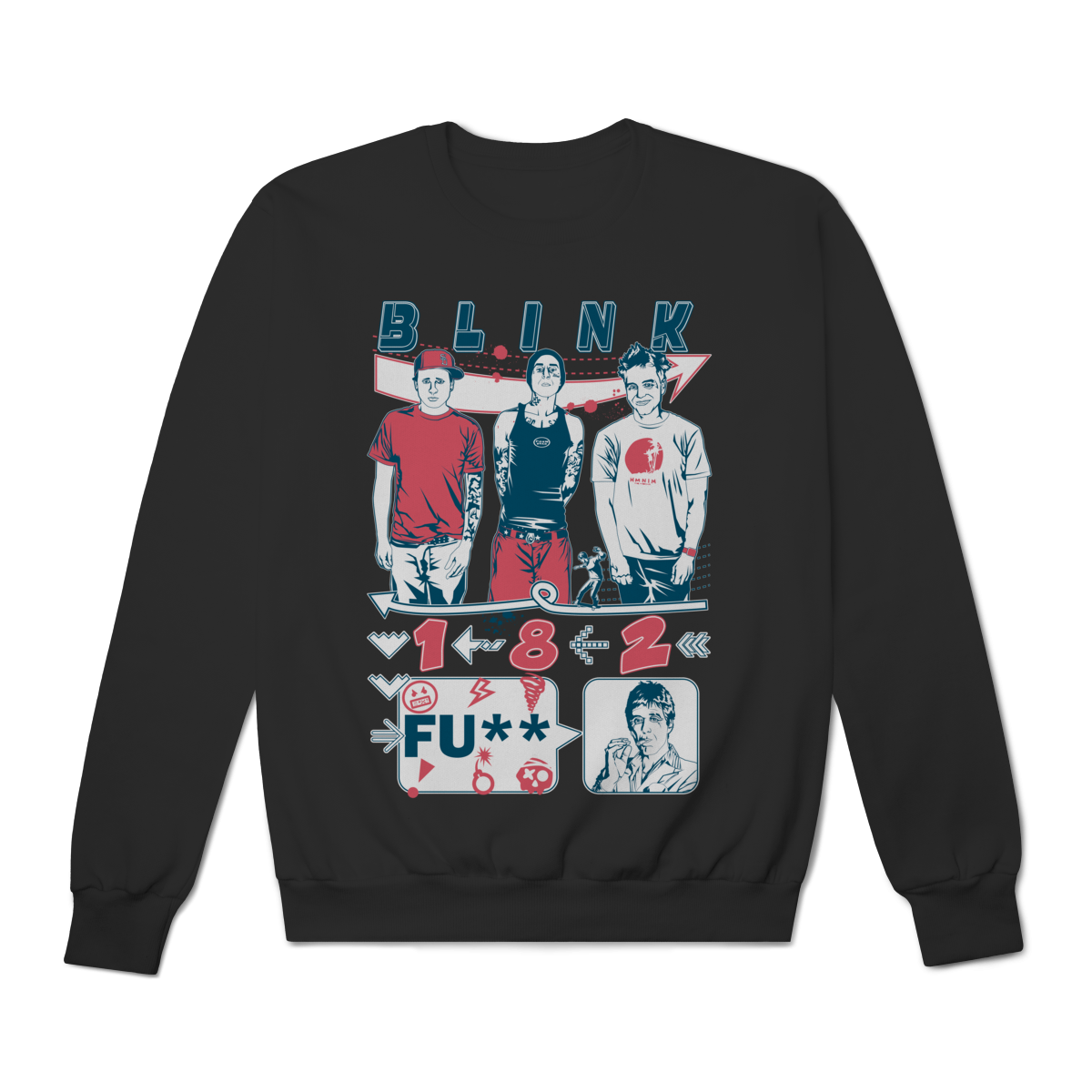 Moletom Blink182 Fu** (Pacino)