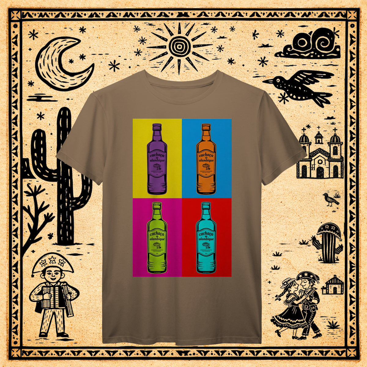 Prime - Camiseta Garrafada Pop