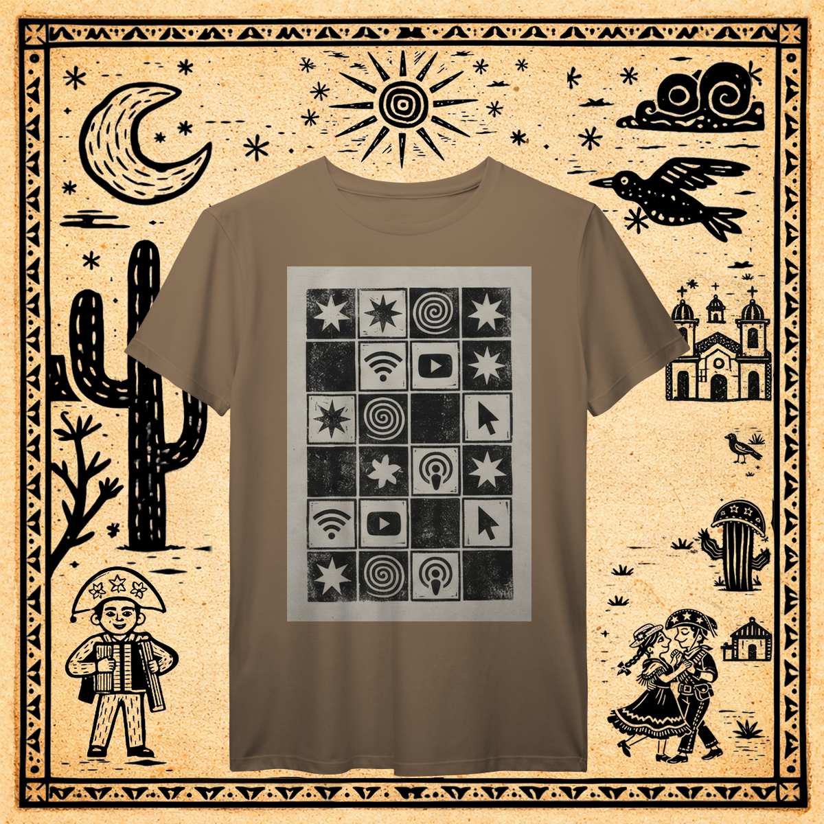 Prime - Camiseta Xilo-Tech Grid