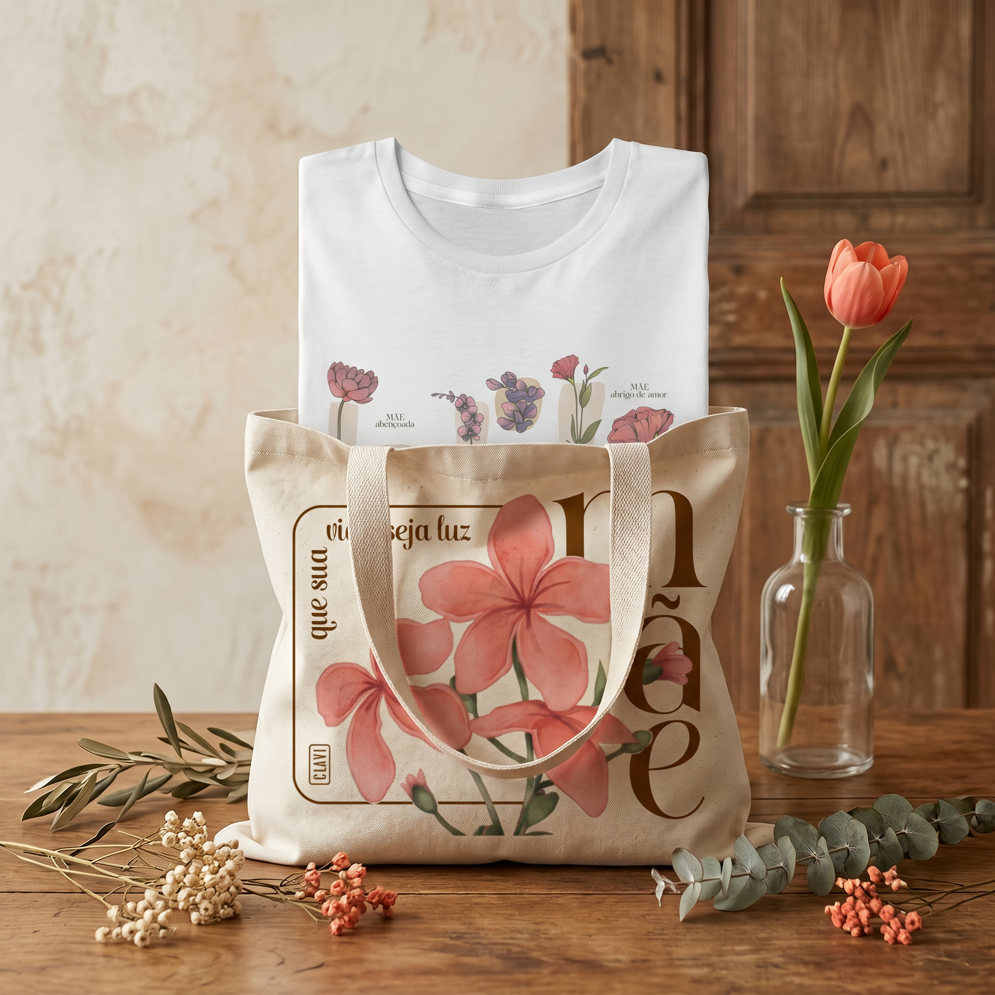 Kit Dia das Mães Flores