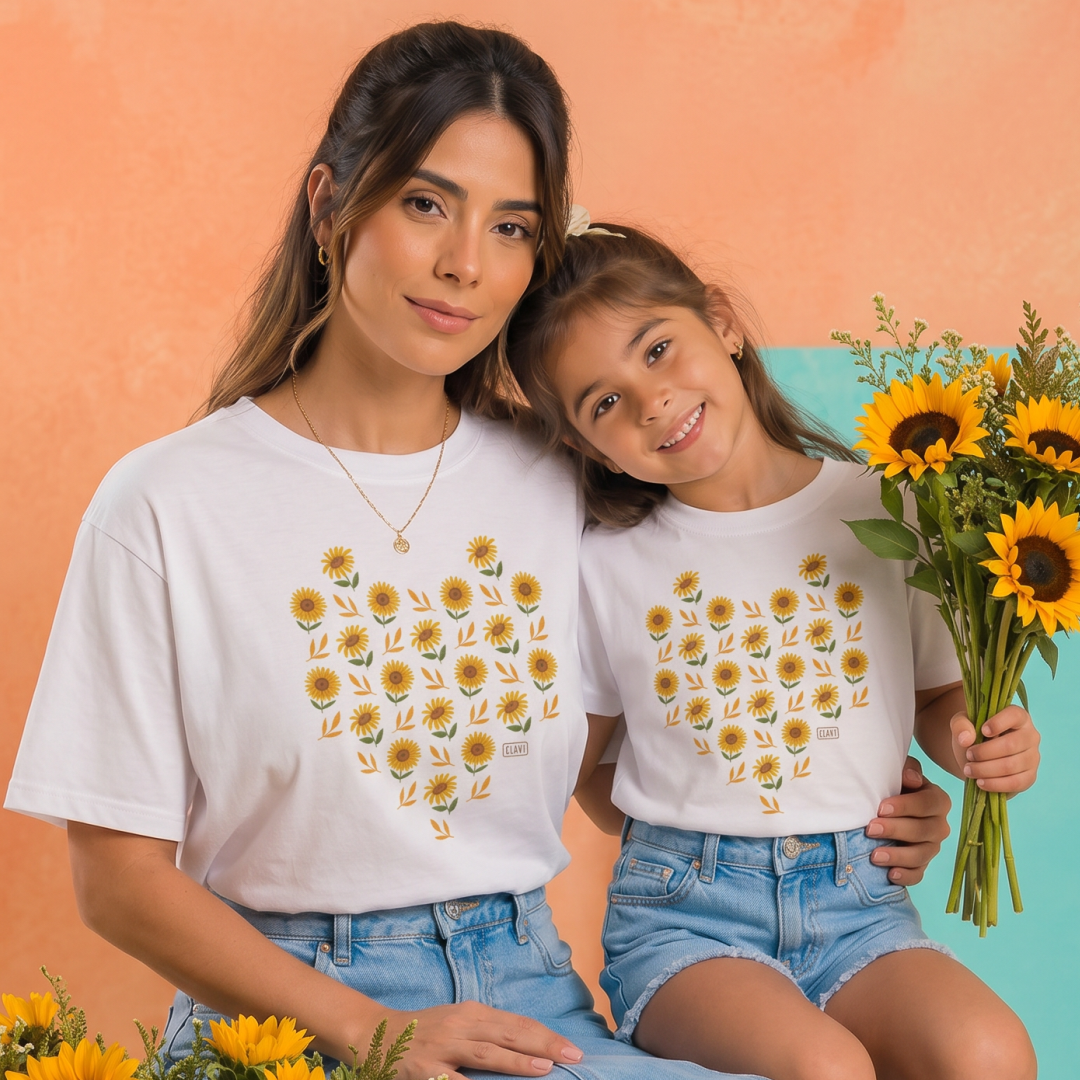  Kit T-Shirt Júlia Mãe & Filha 