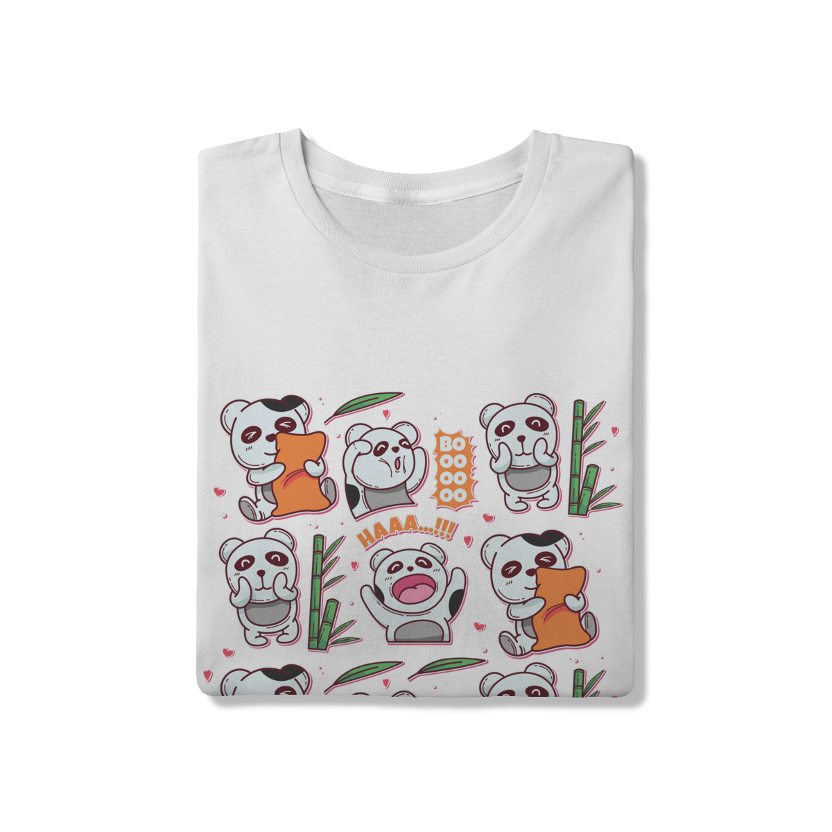 Camiseta CLAVI – Ursinhos Pandas