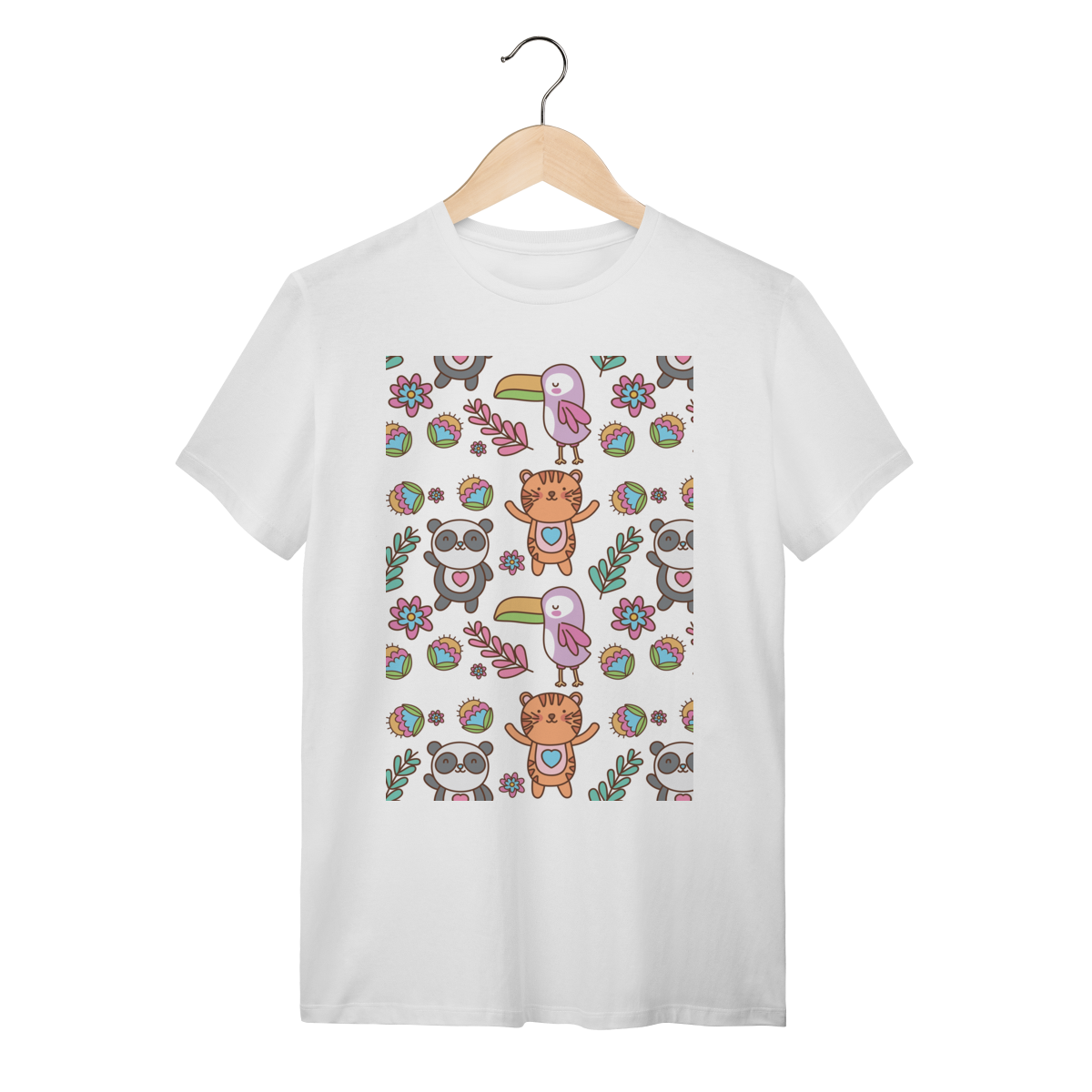 T-Shirt Animais Fofos - CLAVI