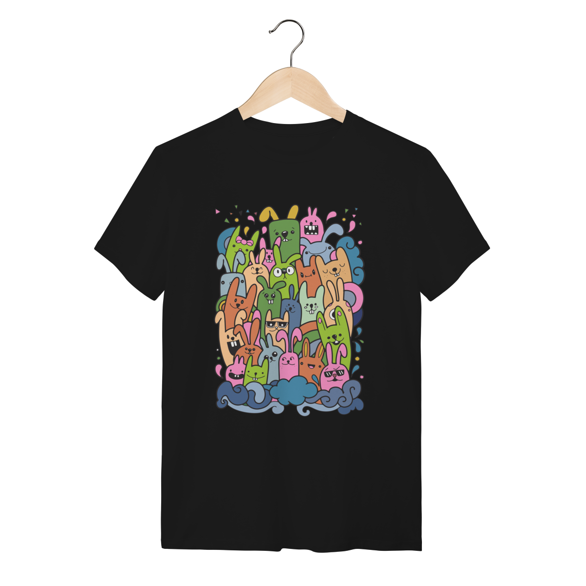 T-Shirt Selfie de Ursinhos Fofos - CLAVI
