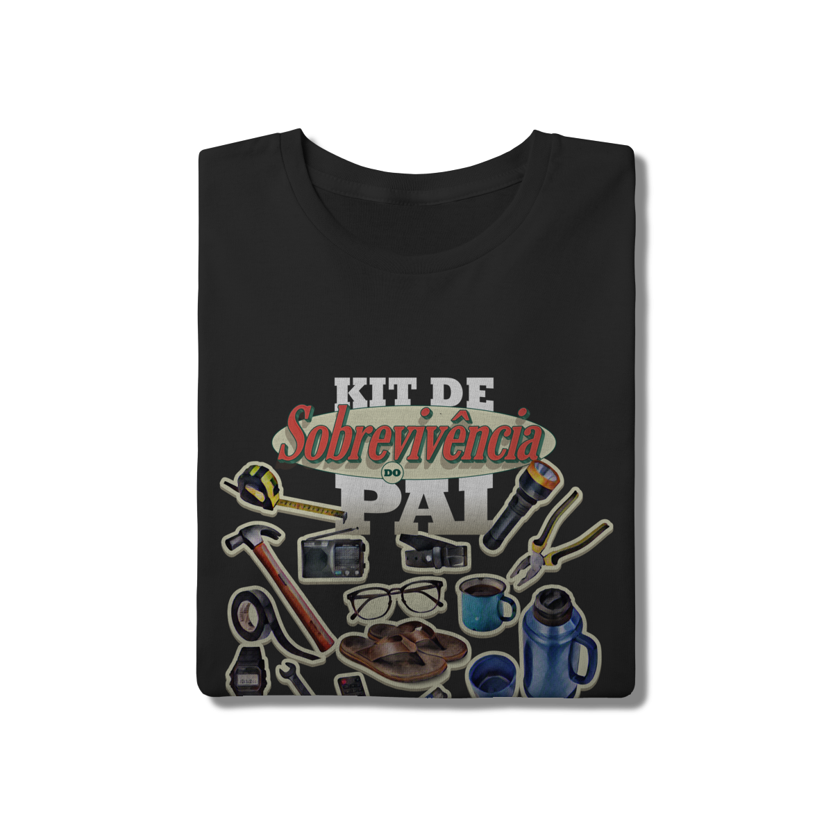 Camiseta Kit de Sobrevivência do Pai