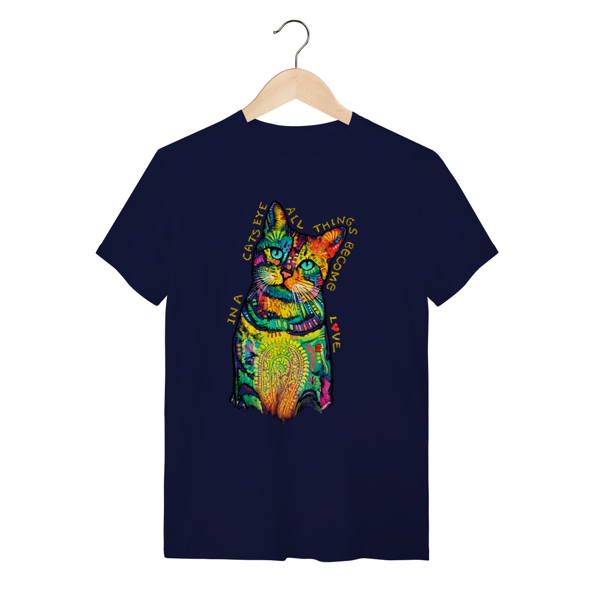 Camiseta Gato - In a Cat’s Eye