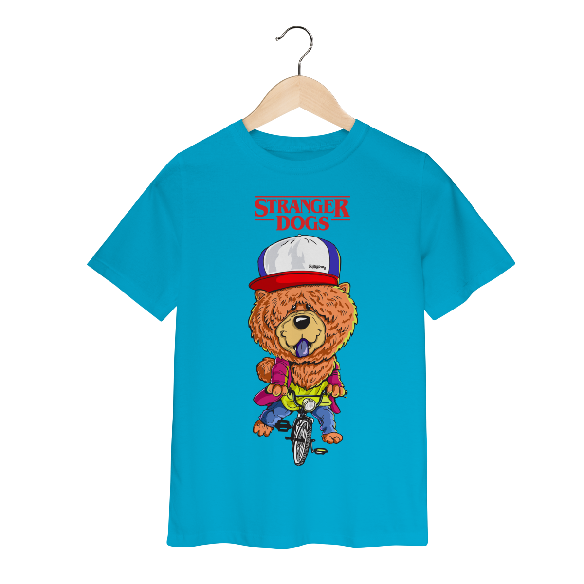 Camiseta Infantil Stranger Dogs