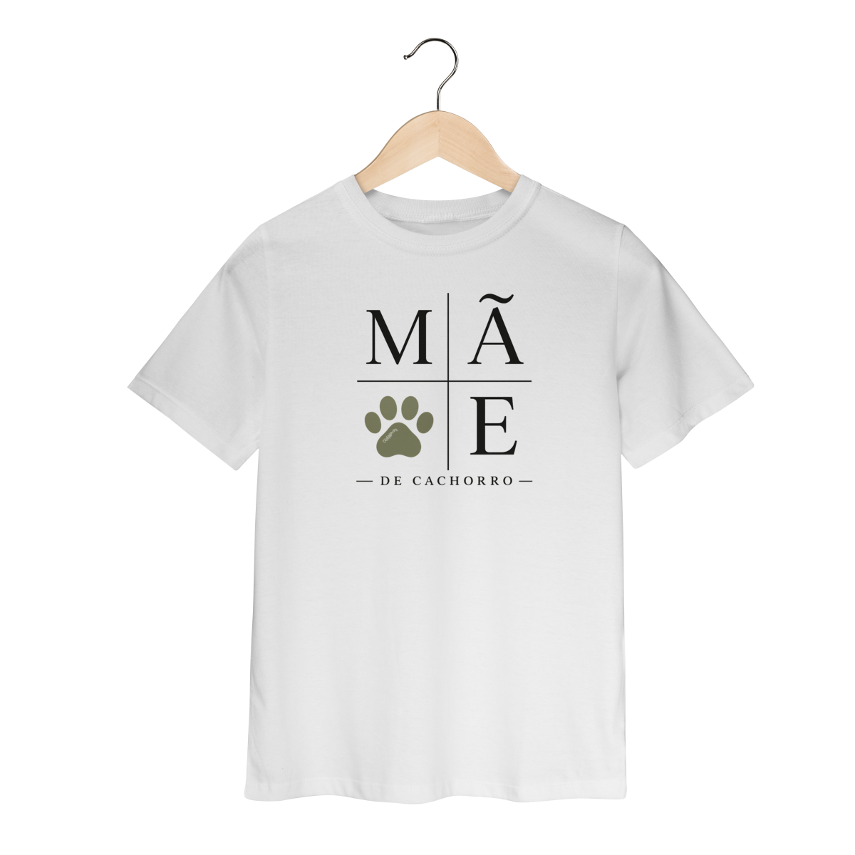 Camiseta Infantil Mãe de Cachorro - Patinha