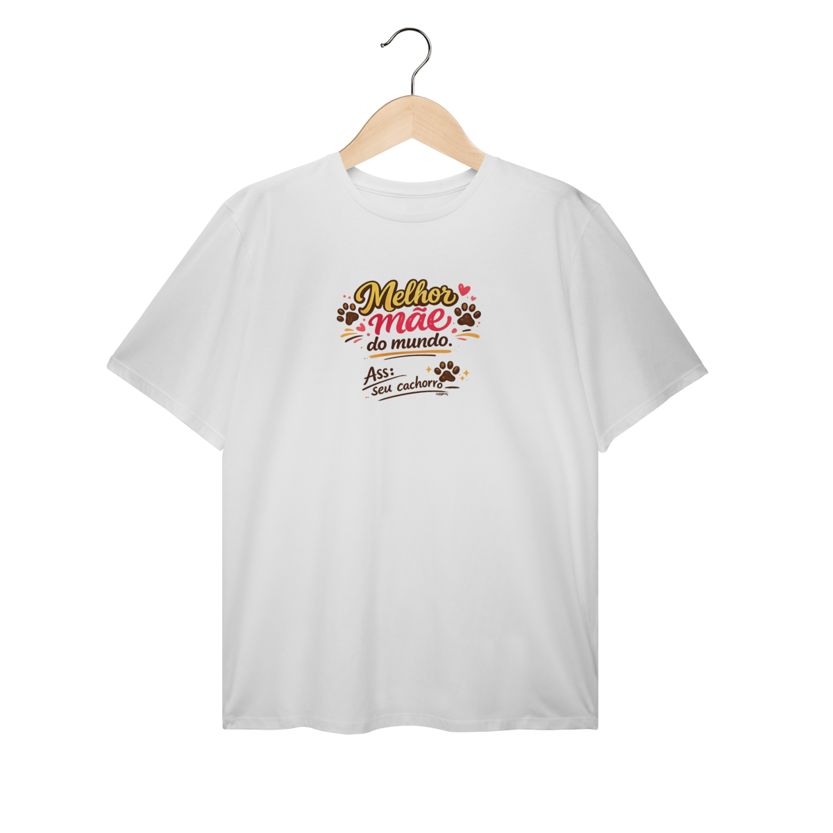 Camiseta Plus Size Melhor Mãe do Mundo