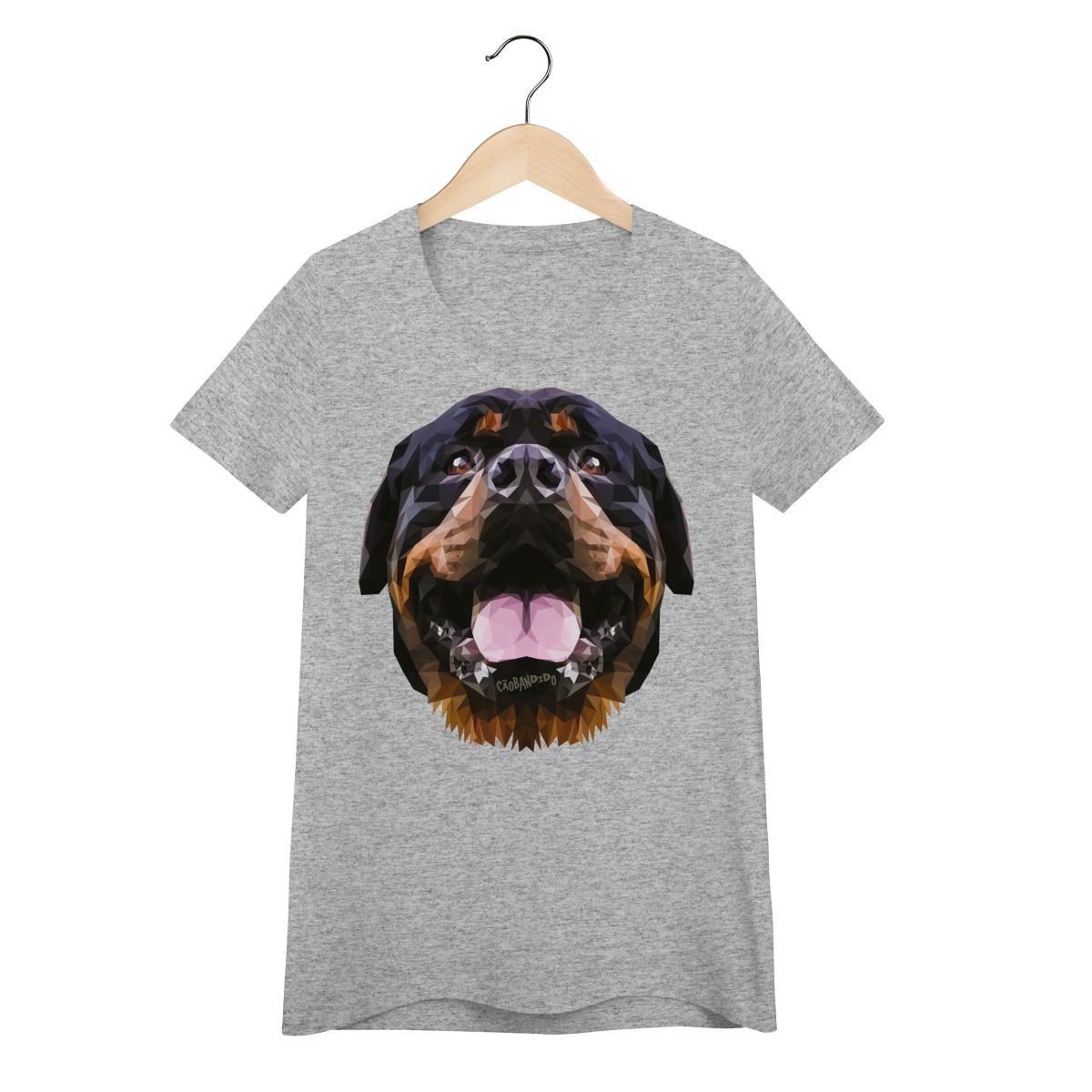 Baby Look Rottweiler Low Poly