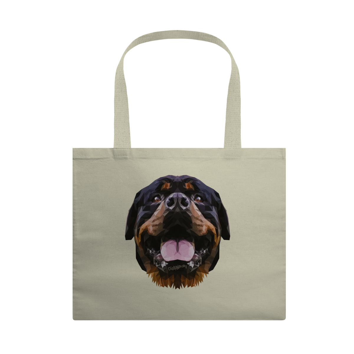 Ecobag Rottweiler Low Poly