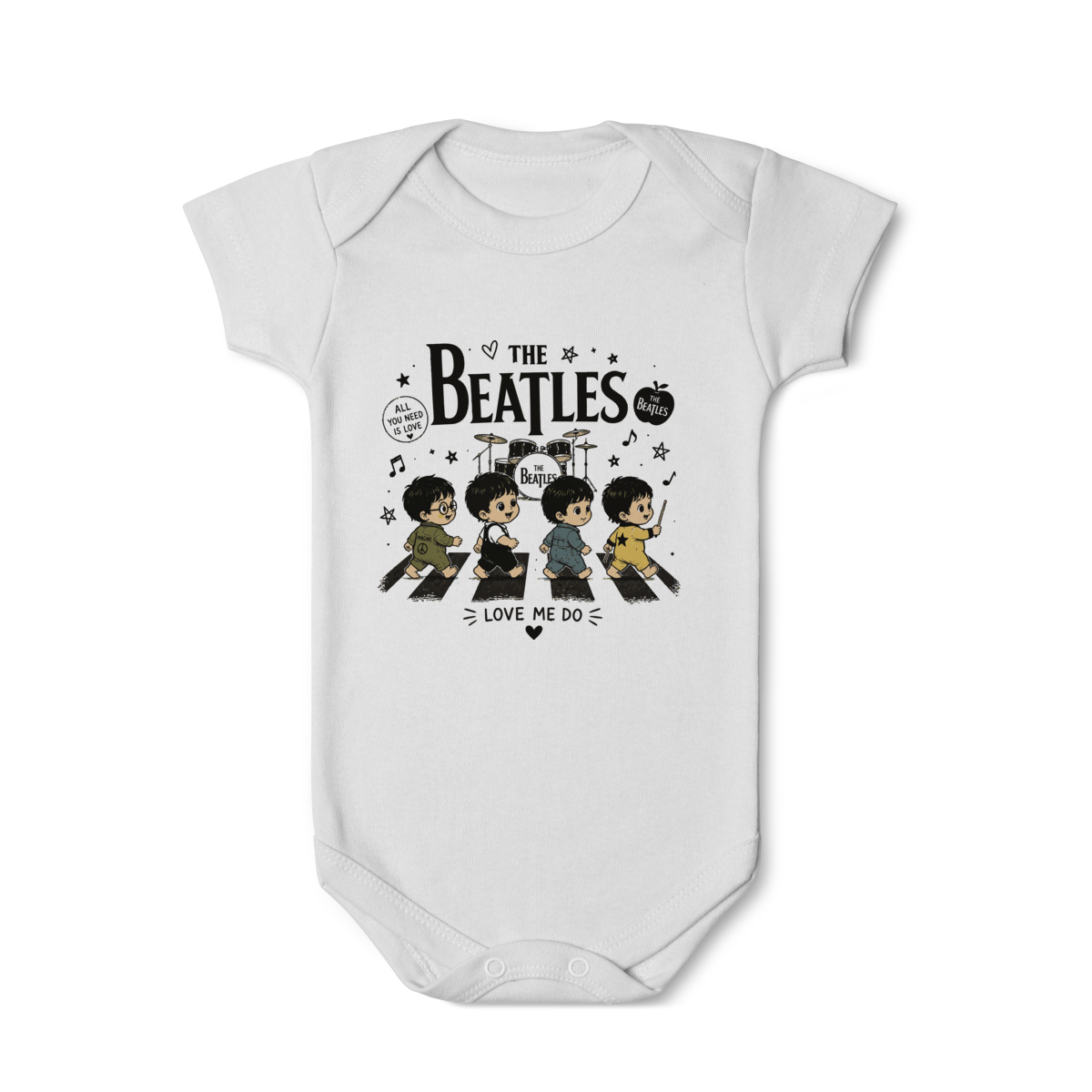 Body Bebê Rock “Little Rocker” – Estilo Slipknot
