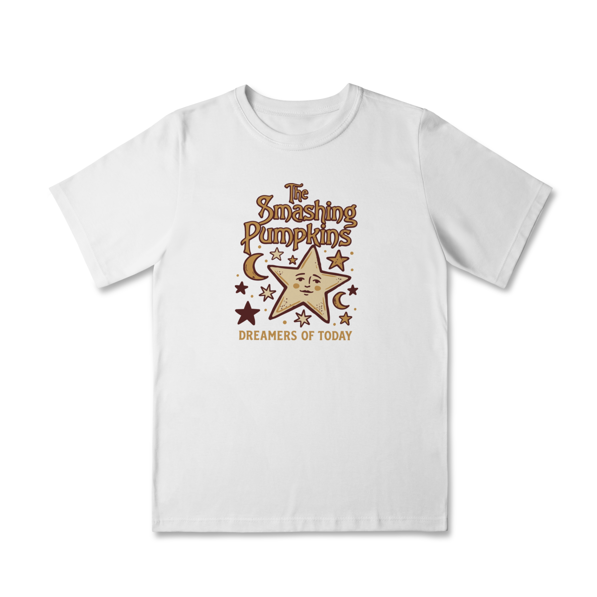 Camiseta Infantil Rock “Little Rocker” – Estilo The Smashing Pumpkins
