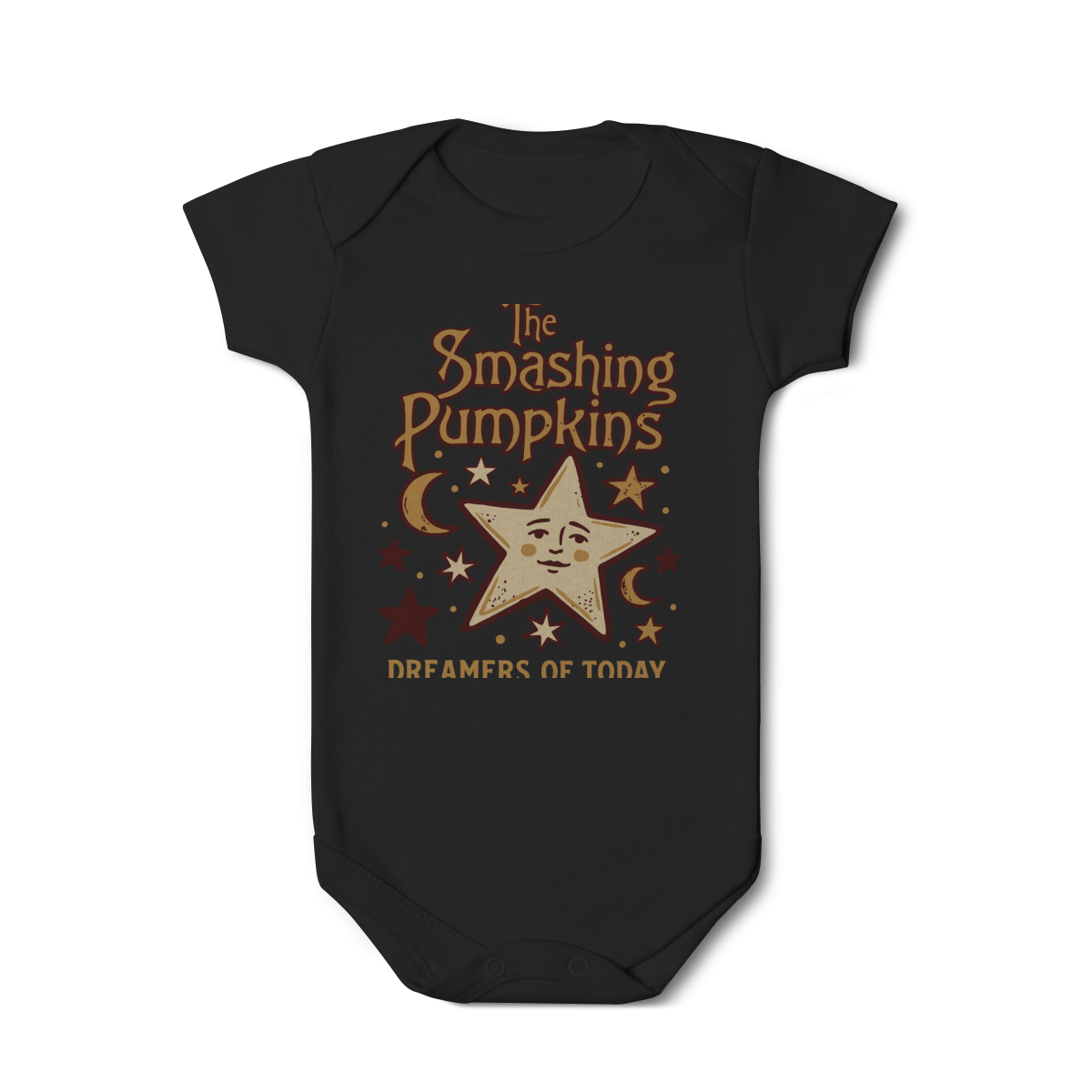 Body Bebê Rock “Little Rocker” Star – Estilo The Smashing Pumpkins 