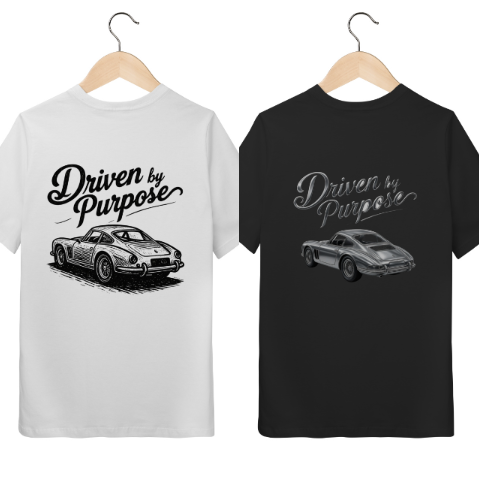 2 Camisetas T-Shirt Quality Infantil Driven by Purpose M2 e M3 - 10 a 14 anos