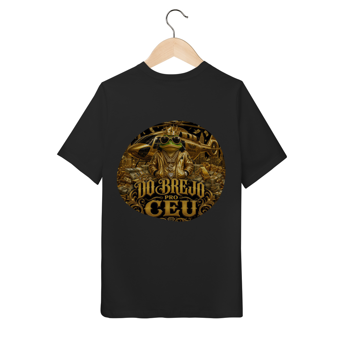 Camiseta T-Shirt Quality Infantil DO BREJO M2 - 10 a 14 anos