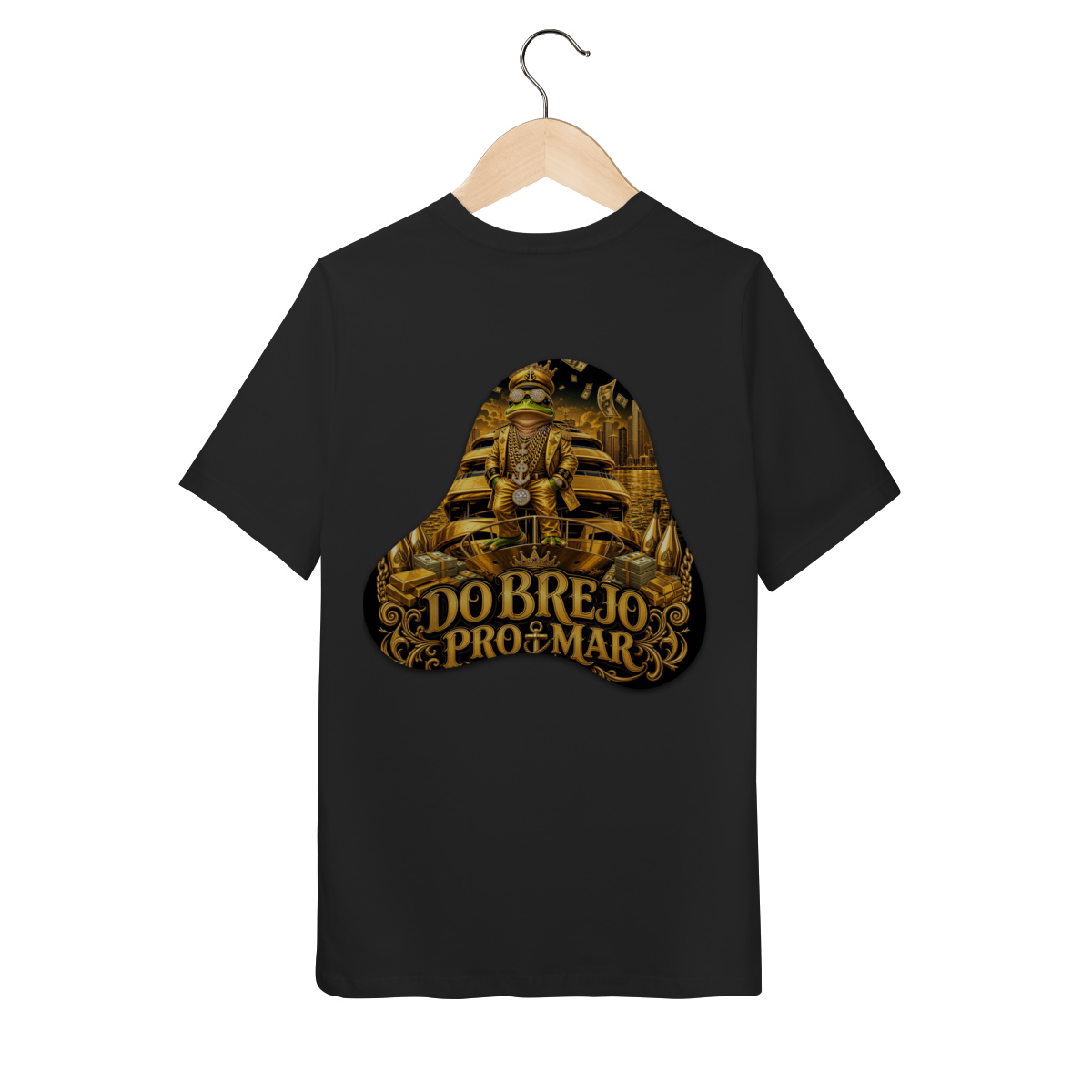 Camiseta T-Shirt Quality Infantil DO BREJO M3 - 10 a 14 anos.