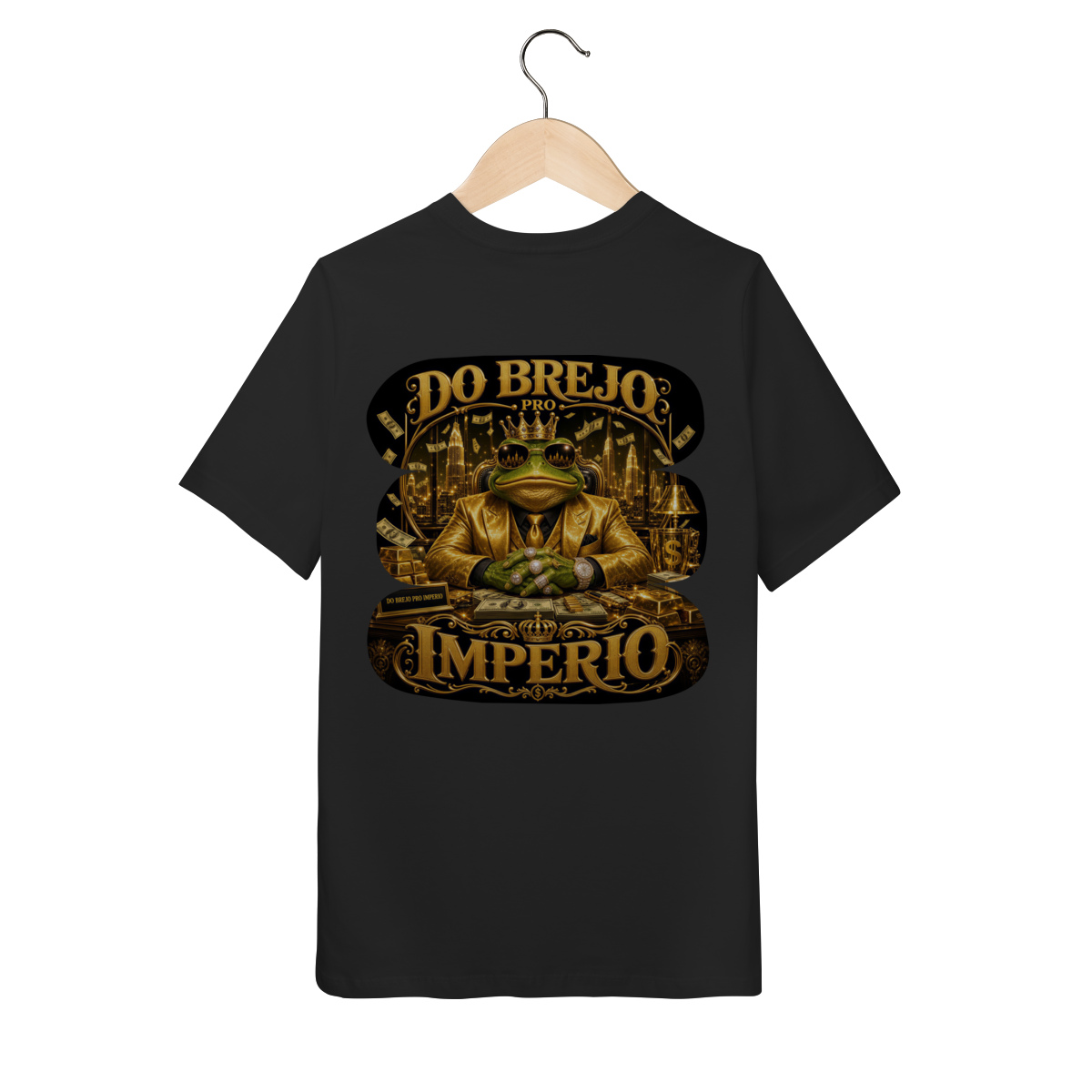 Camiseta T-Shirt Quality Infantil DO BREJO M4 - 10 a 14 anos