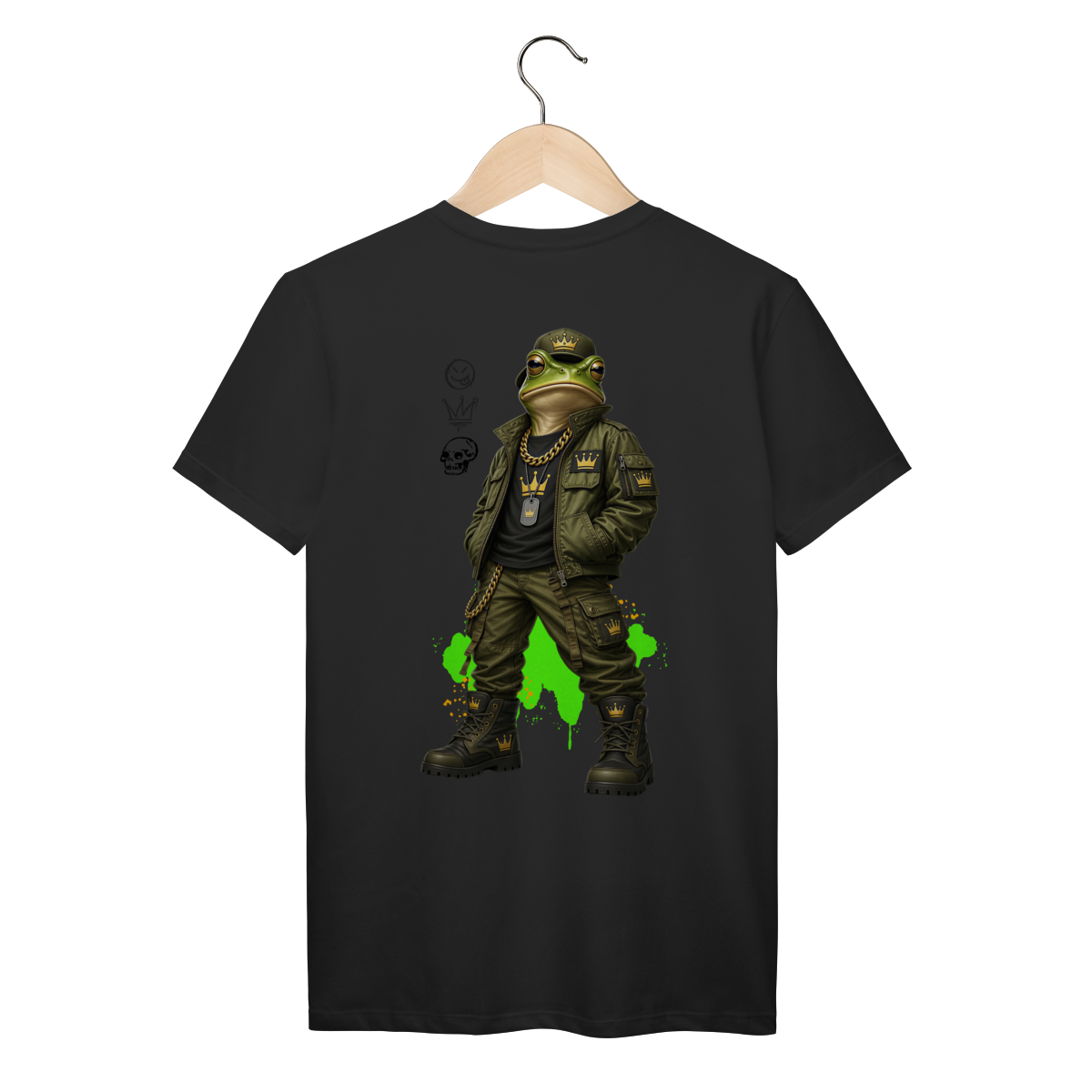 Camiseta ClkerVector T-Shirt PRIME RICH FROG M2 - Sapo Zion