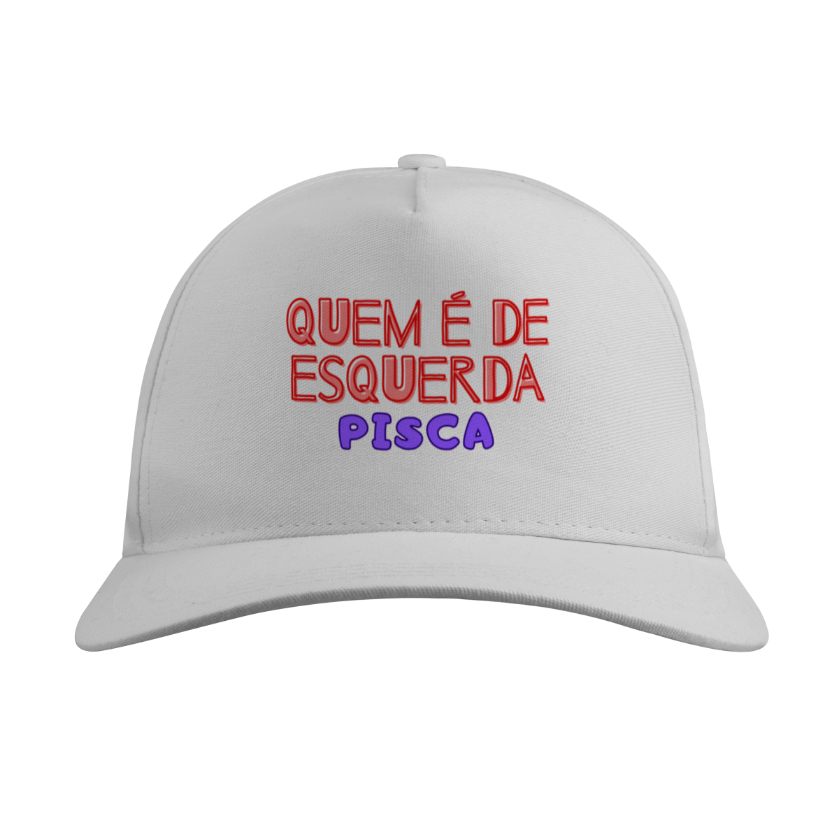 Quem é de esquerda, pisca - Boné