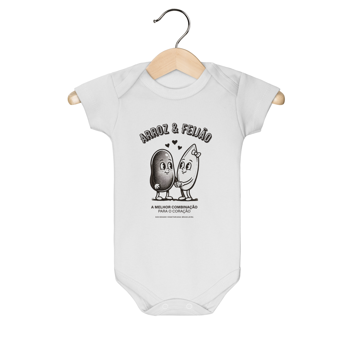 Body infantil Arroz & Feijão