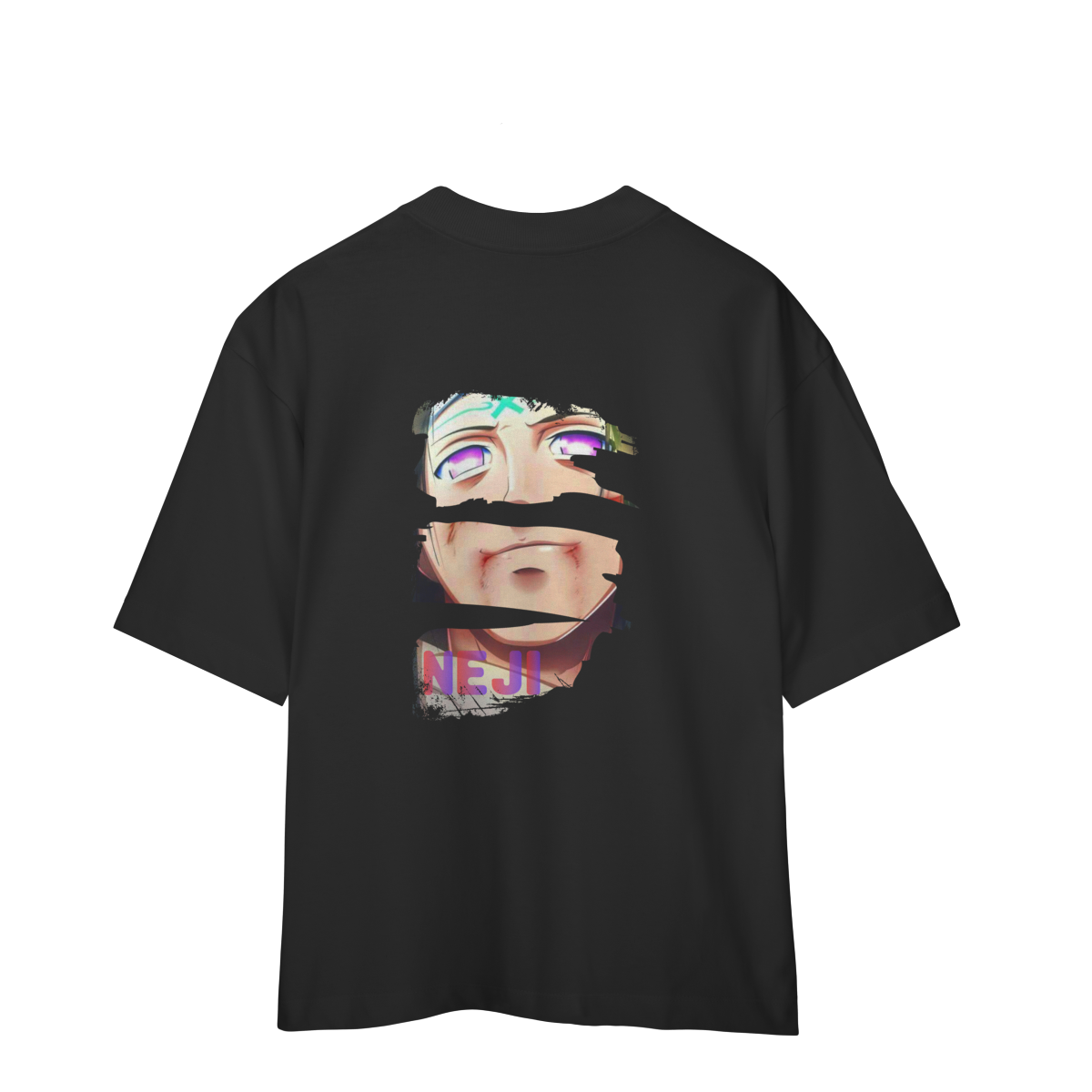 T-shirt Oversized Neji Naruto Shippuden
