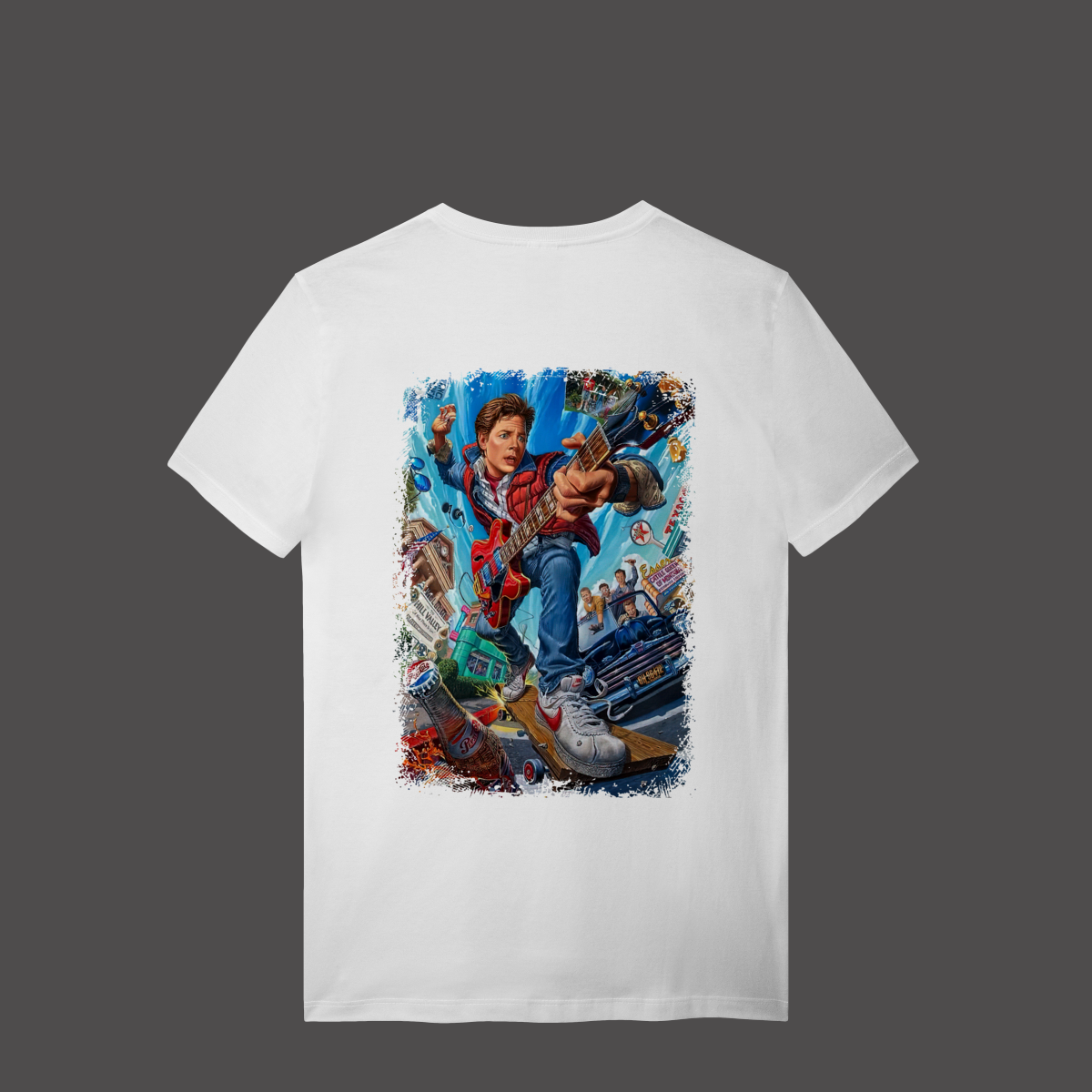 T-shirt Premium De volta para o futuro II