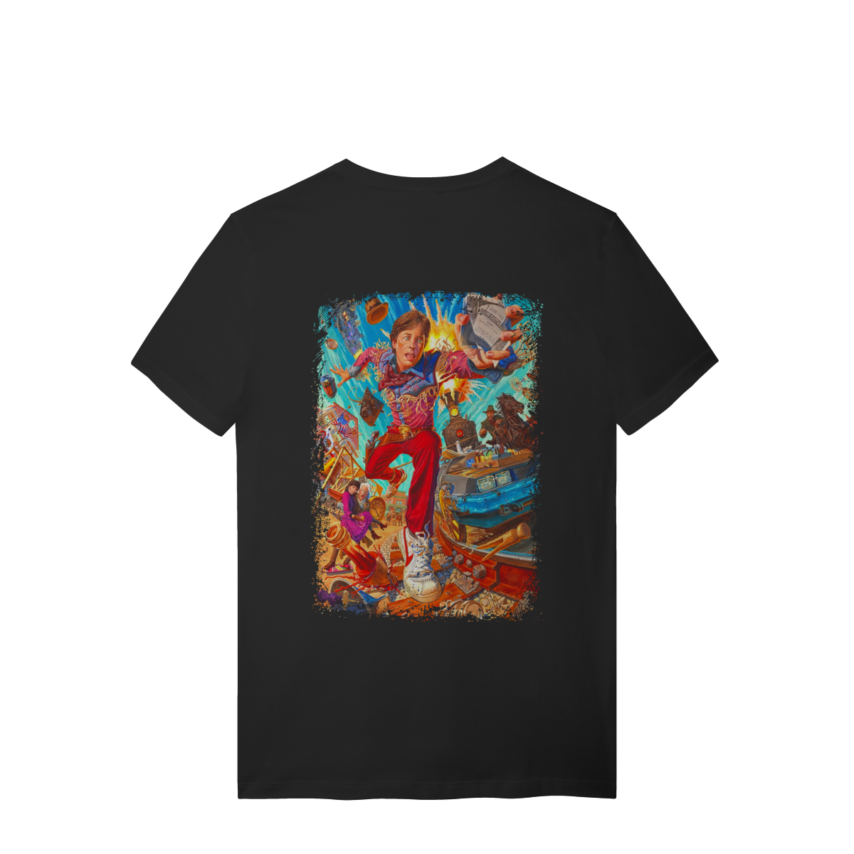 T-shirt Premium Unissex De volta para o futuro!