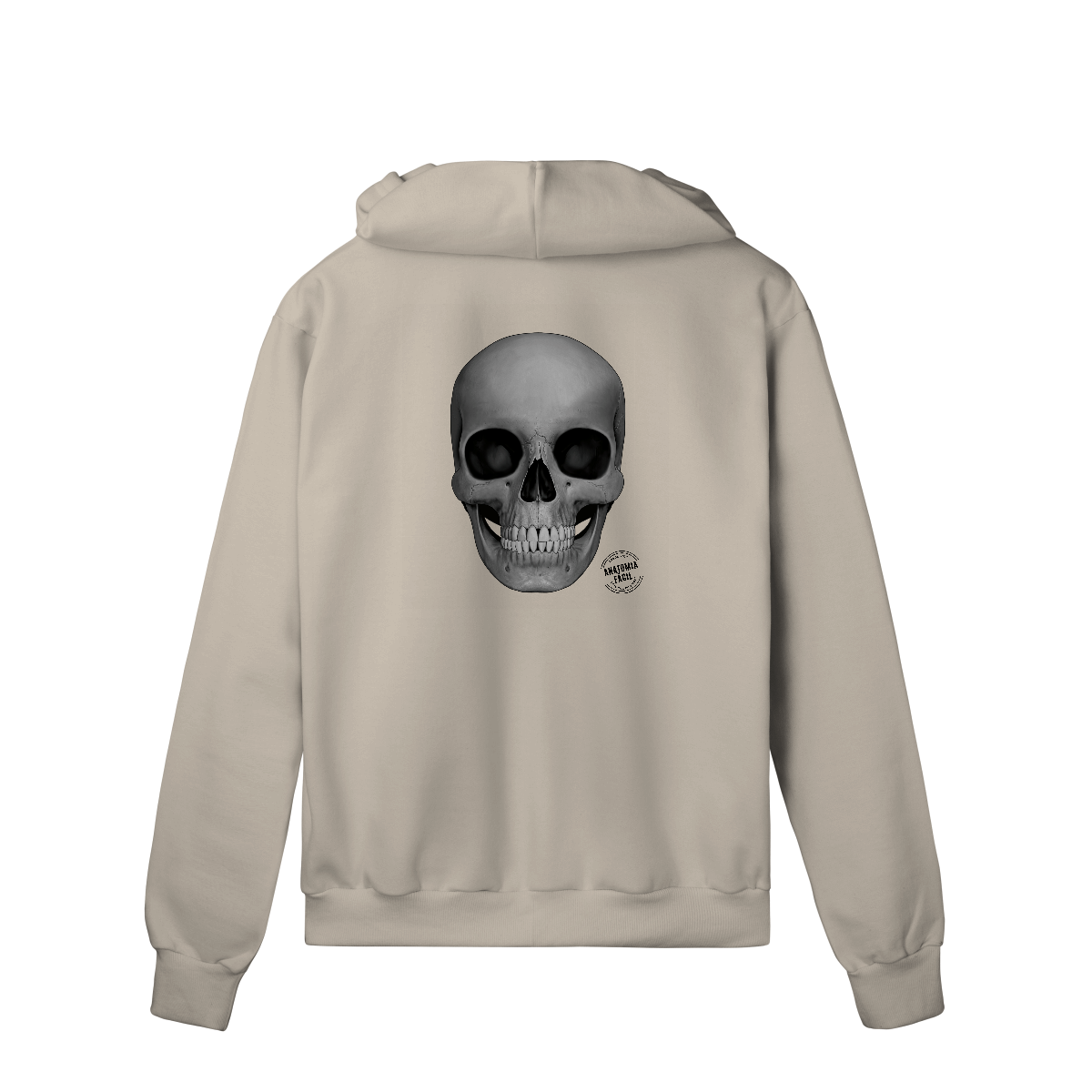 Moletom Com Zíper SombraSkull