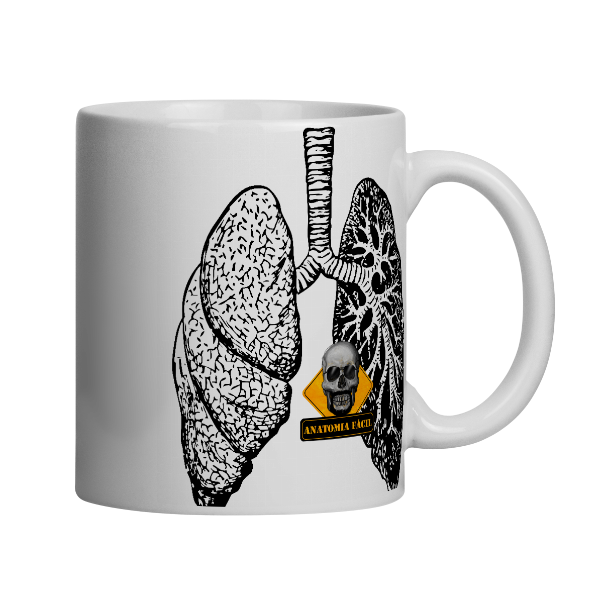 Caneca Pulmões esquerdo