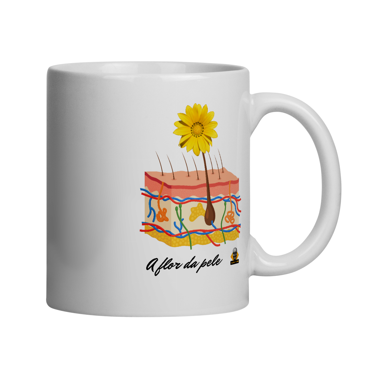 Caneca A Flor da Péle esquerdo
