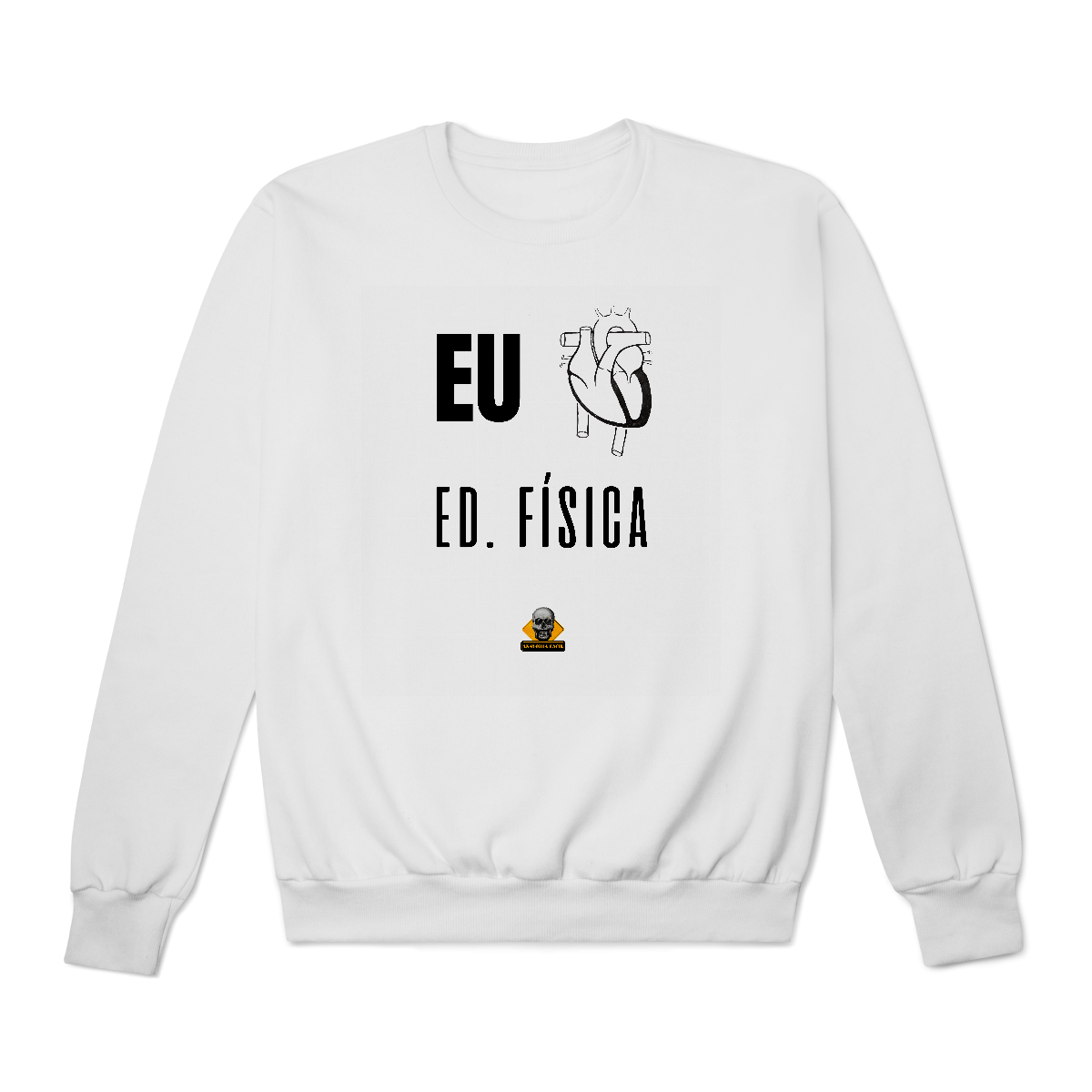 Moletom Eu <3 Ed. Física