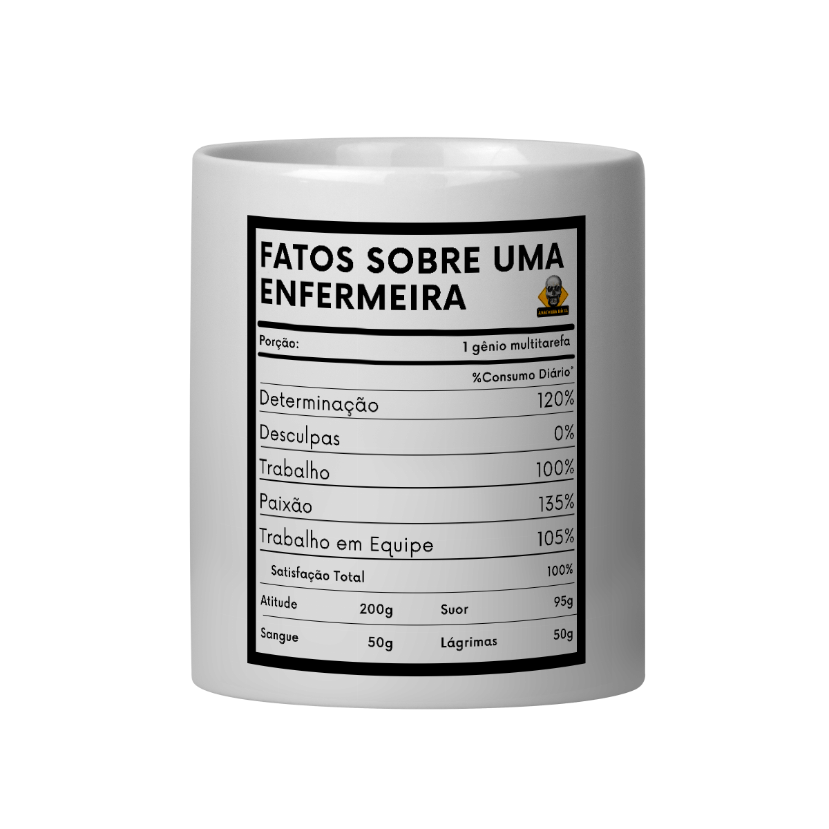 Caneca Fatos Enfermeira