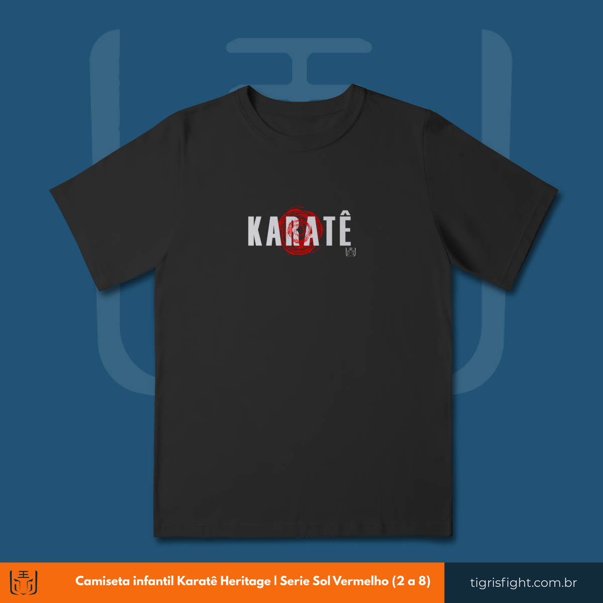 Camiseta Heritage infantil (2 a 8)