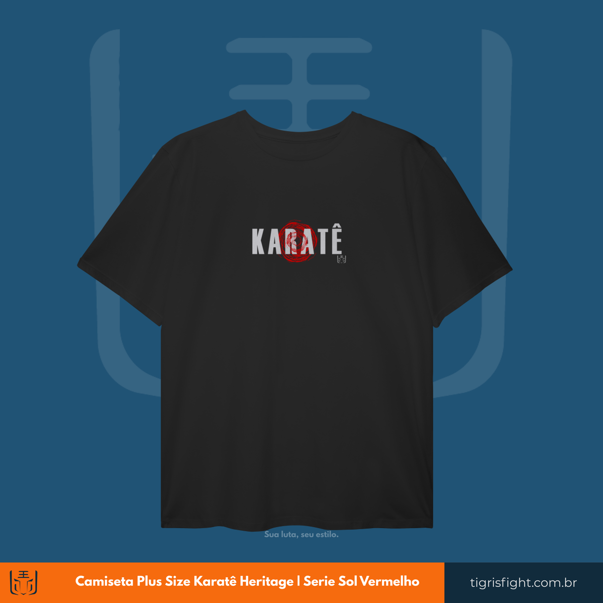Camiseta Plus Size Karatê Heritage