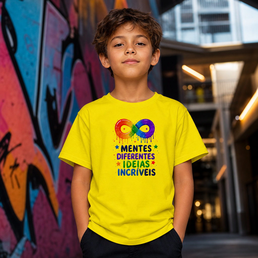 CAMISA INFANTIL CLASSIC | UNIVERSO CRIATIVO™
