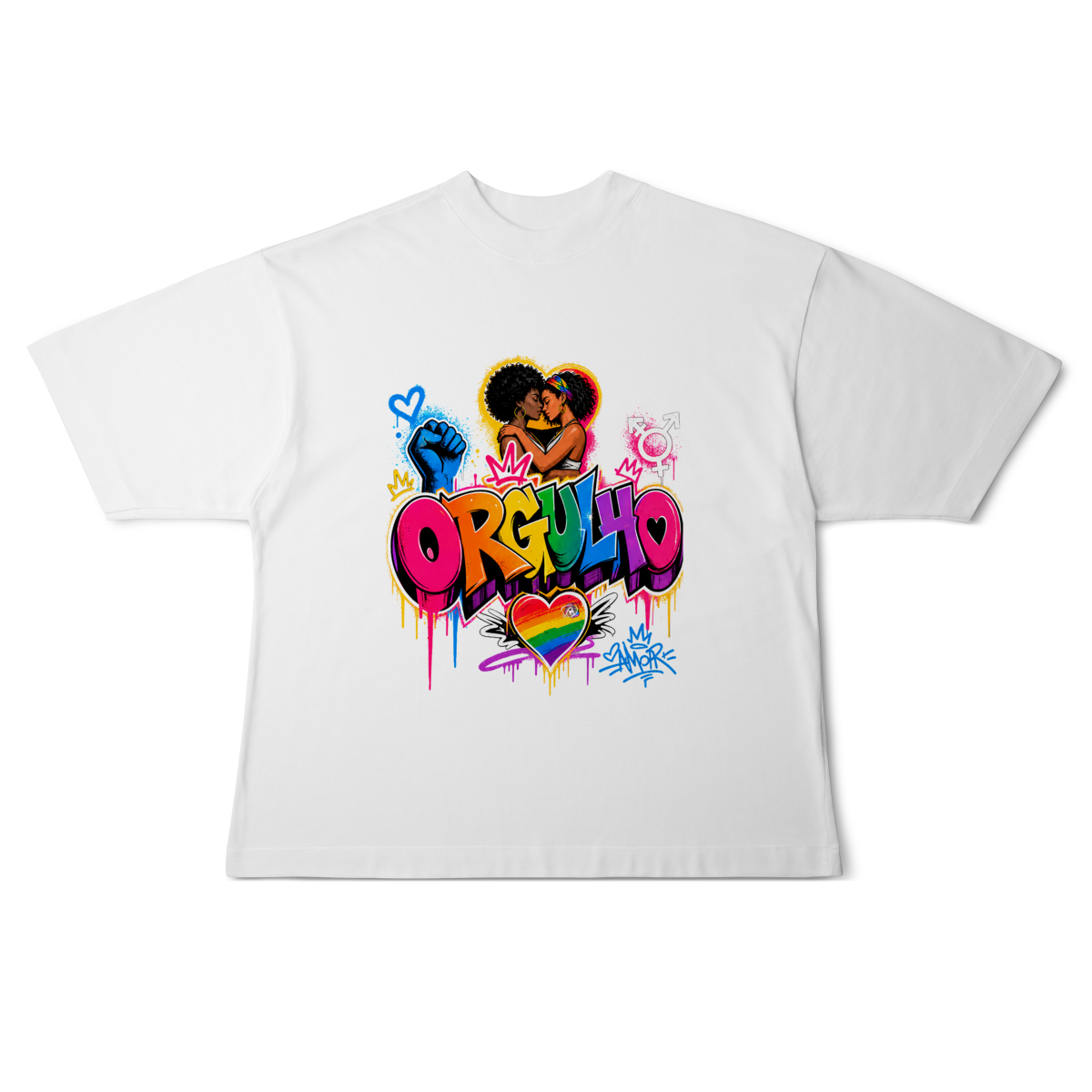 CAMISA OVERSIZED ESSÊNCIA DO ORGULHO™ 