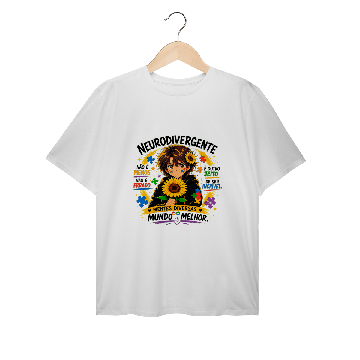 CAMISA T-SHIRT PLUS SIZE | SINGULARMENTE™