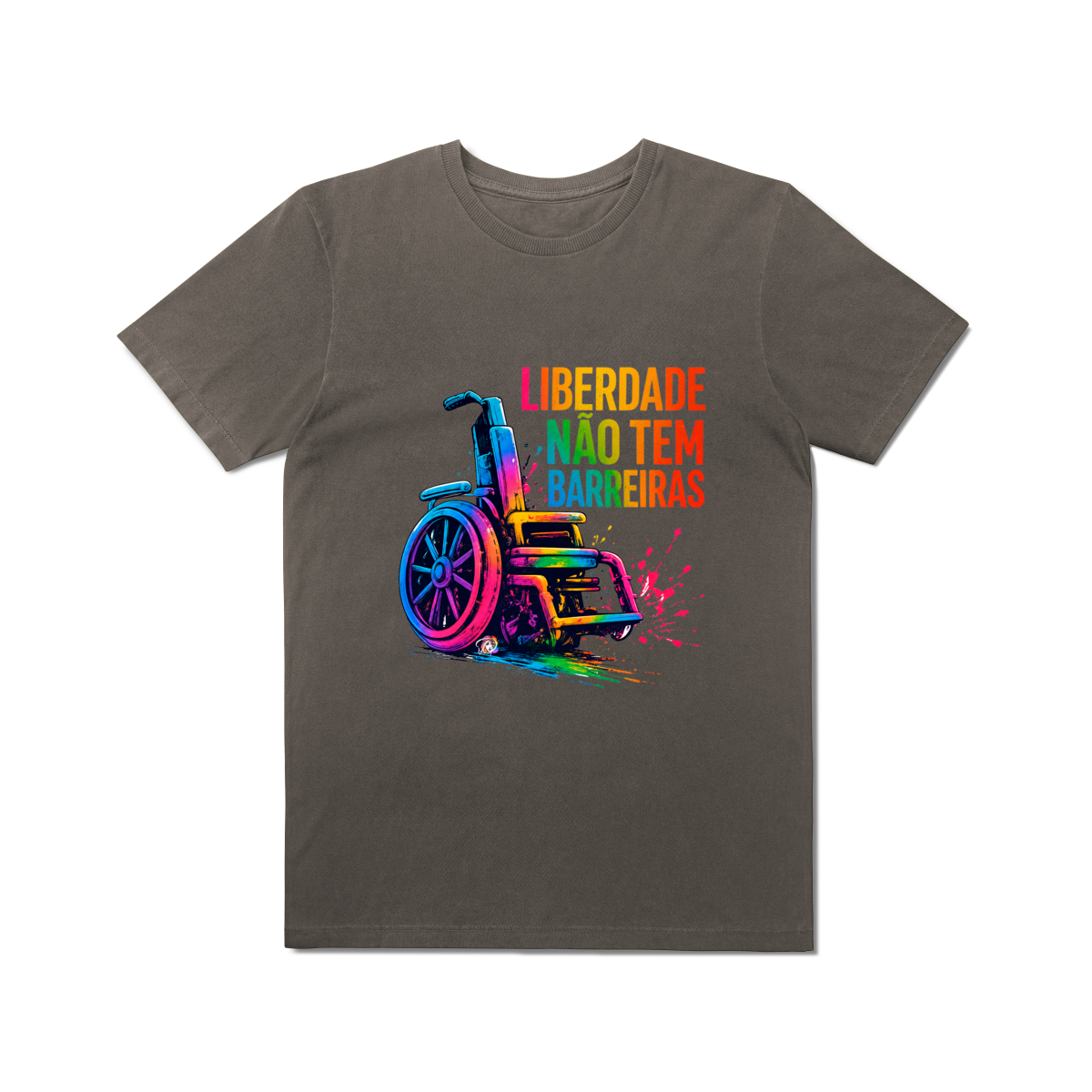CAMISA T-SHIRT ESTONADA | LINHA LIBERDADE VIVA™